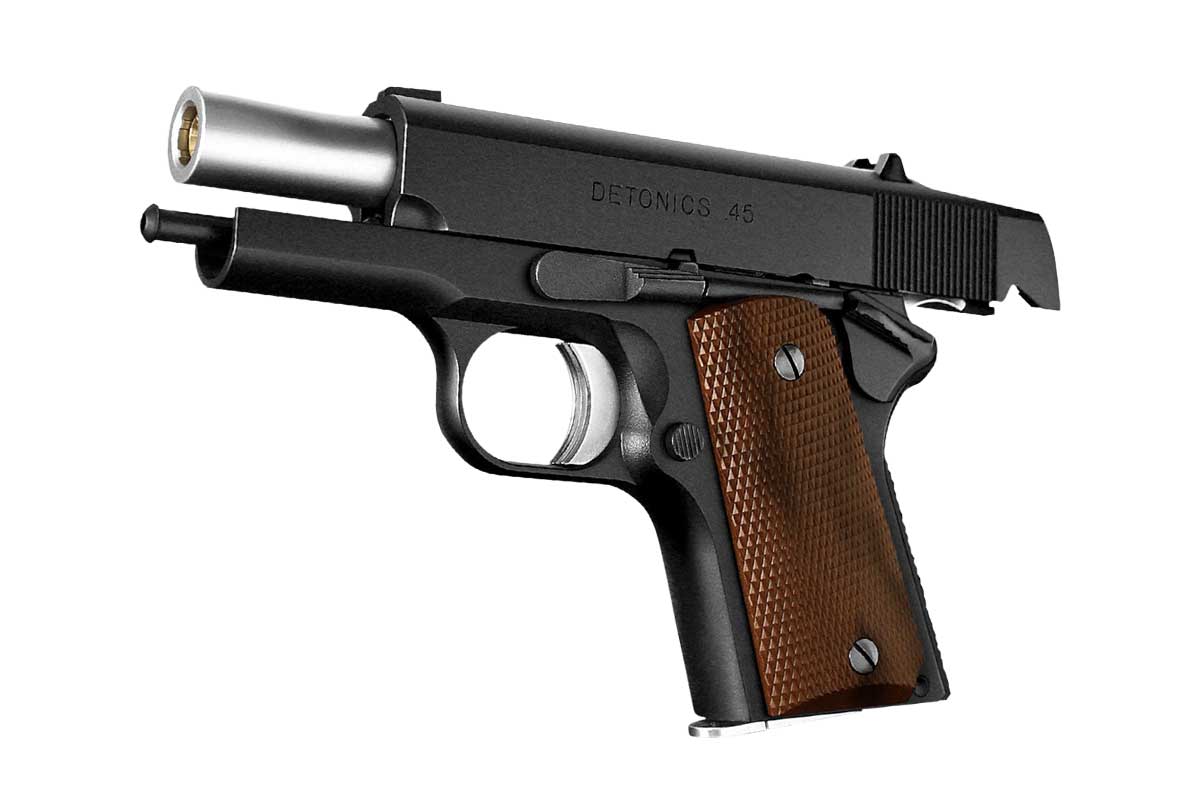 Tokyo Marui Detonics .45 Combat Master Mk V GBB Pistol (Black)