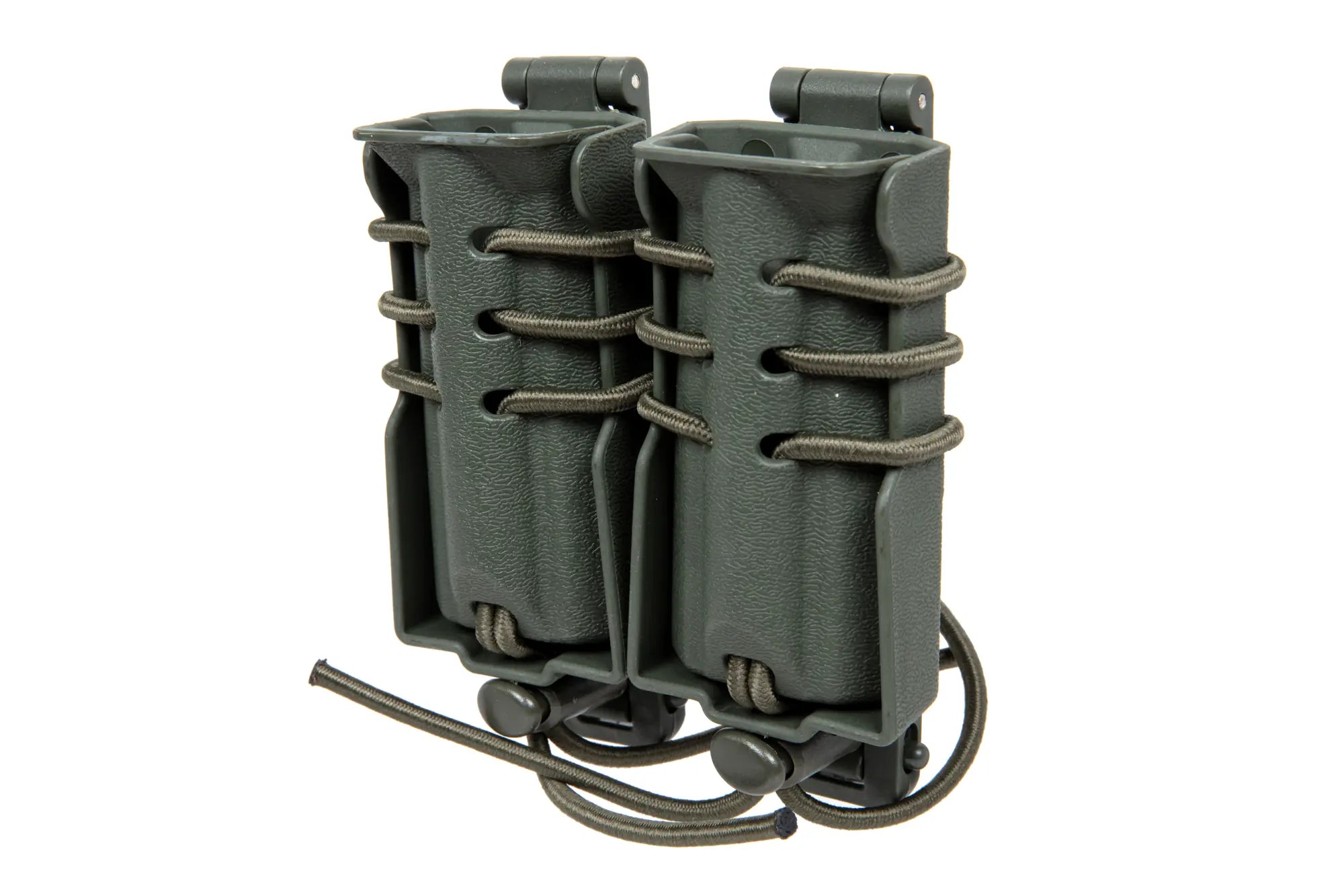 Carrier for 2 9mm magazines Wosport Urban Assault Quick Pull Olive