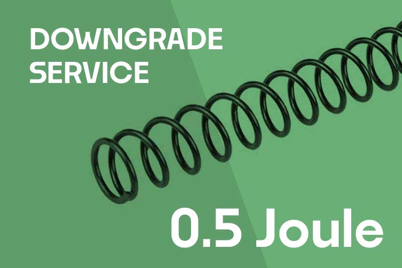 Airsoft gun downgrade service