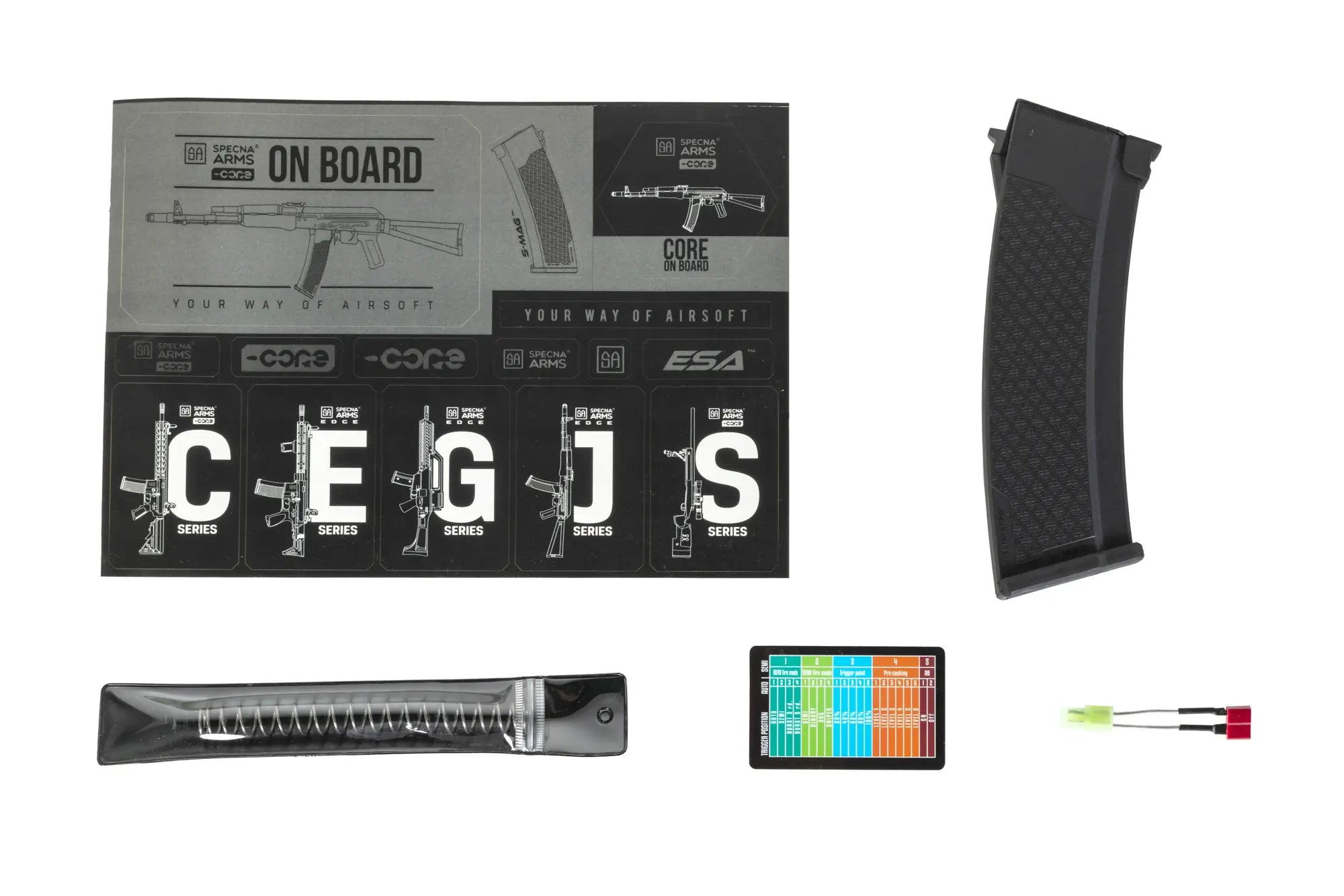 AKM airsoft rifle SA-J70 CORE HAL ETU Gen. 2