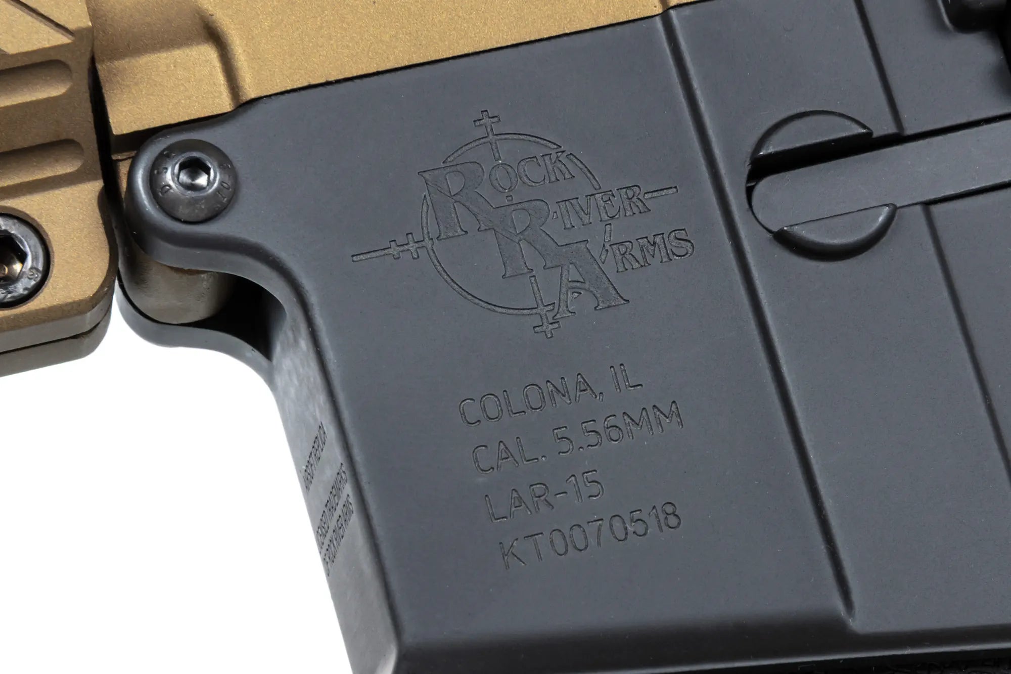 RRA SA-E25 HAL ETU Chaos Bronze Airsoft Replica with orange flash hider