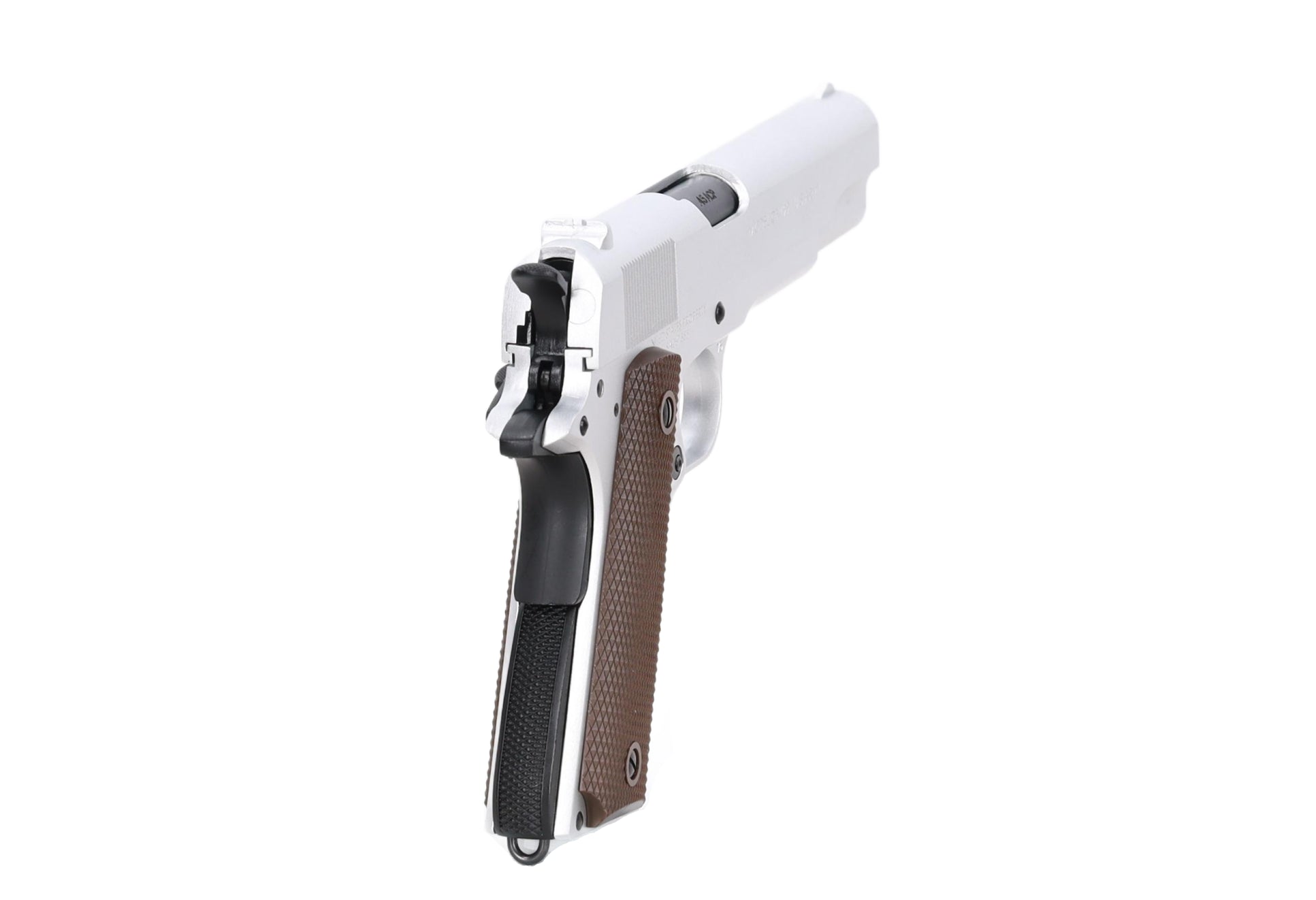 1911-A1 cal.45 gas airsoft pistol - Silver