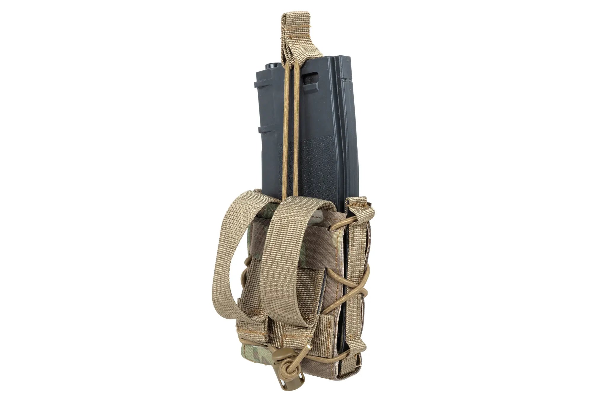 Single open type loader Tactical for rifle magazines - Tan