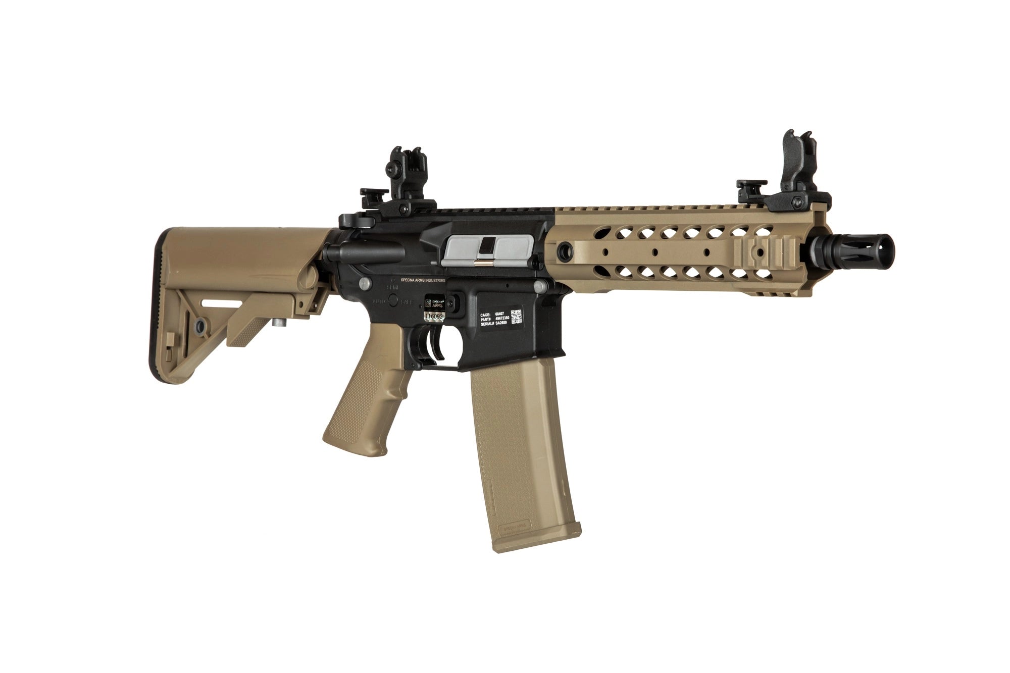 ASG Specna Arms SA-F01 FLEX GATE X-ASR Half-Tan Carbine-11