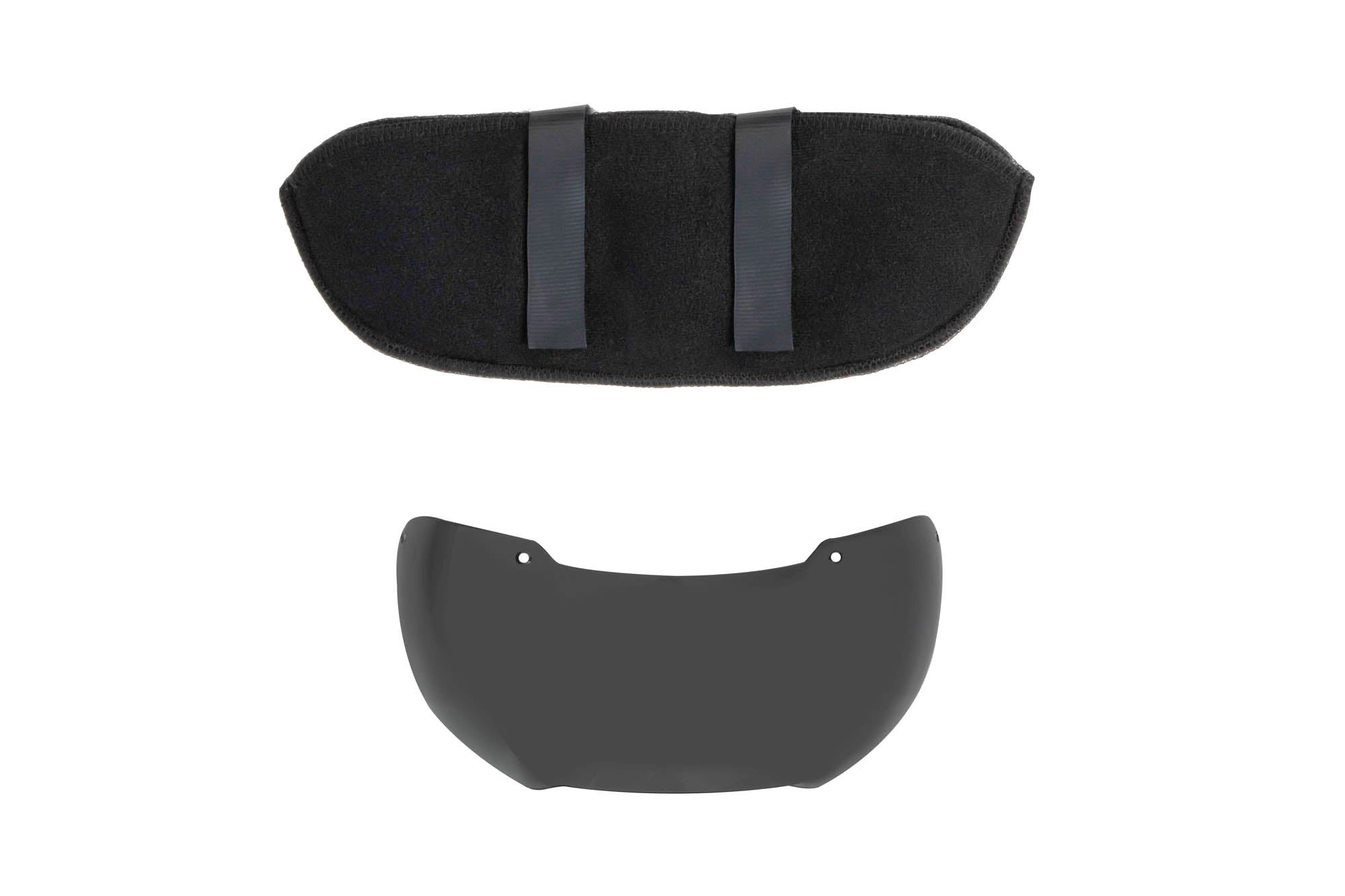 Goggles / Visor for FAST type helmets - tan-2