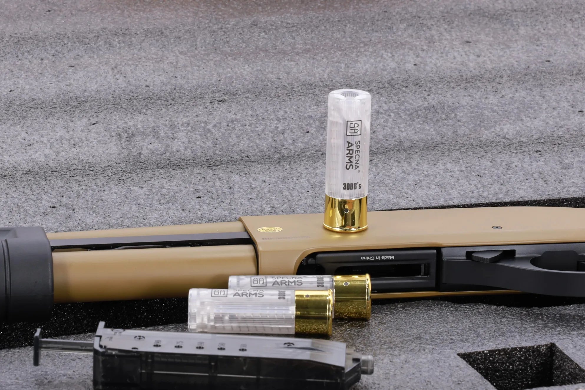 Specna Arms SA-VGS18 VAPOR™ Half-Tan airsoft Shotgun-10