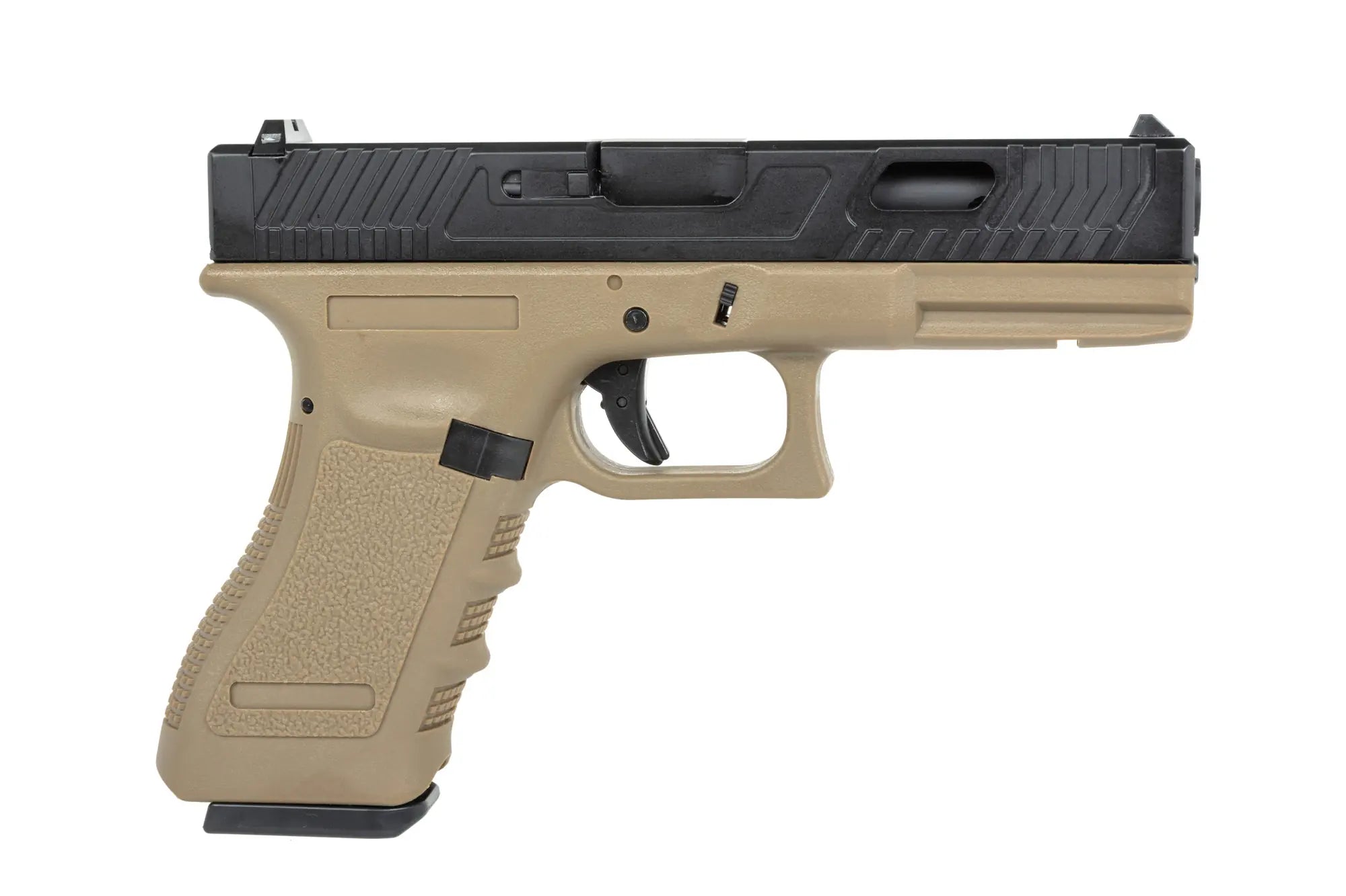 E&amp;C EC-1104 Half-Tan airsoft pistol-7