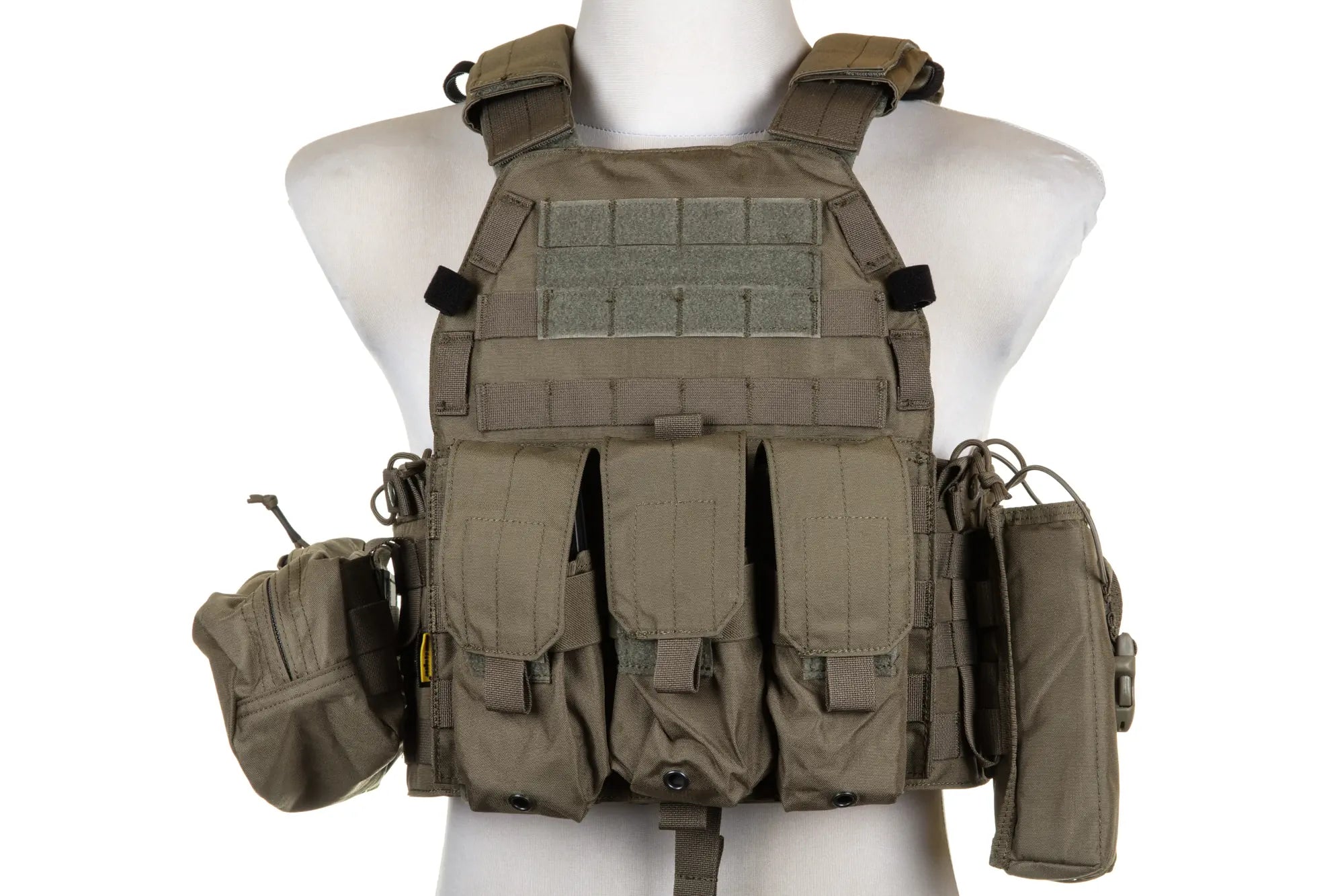 Emerson Gear 6094A Style Plate Carrier with Ranger Green cargo kit