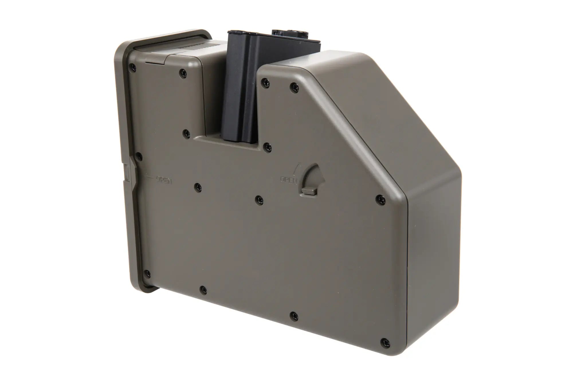 Krytac electric box magazine for Trident LMG replicas for 3500 rounds Olive-1