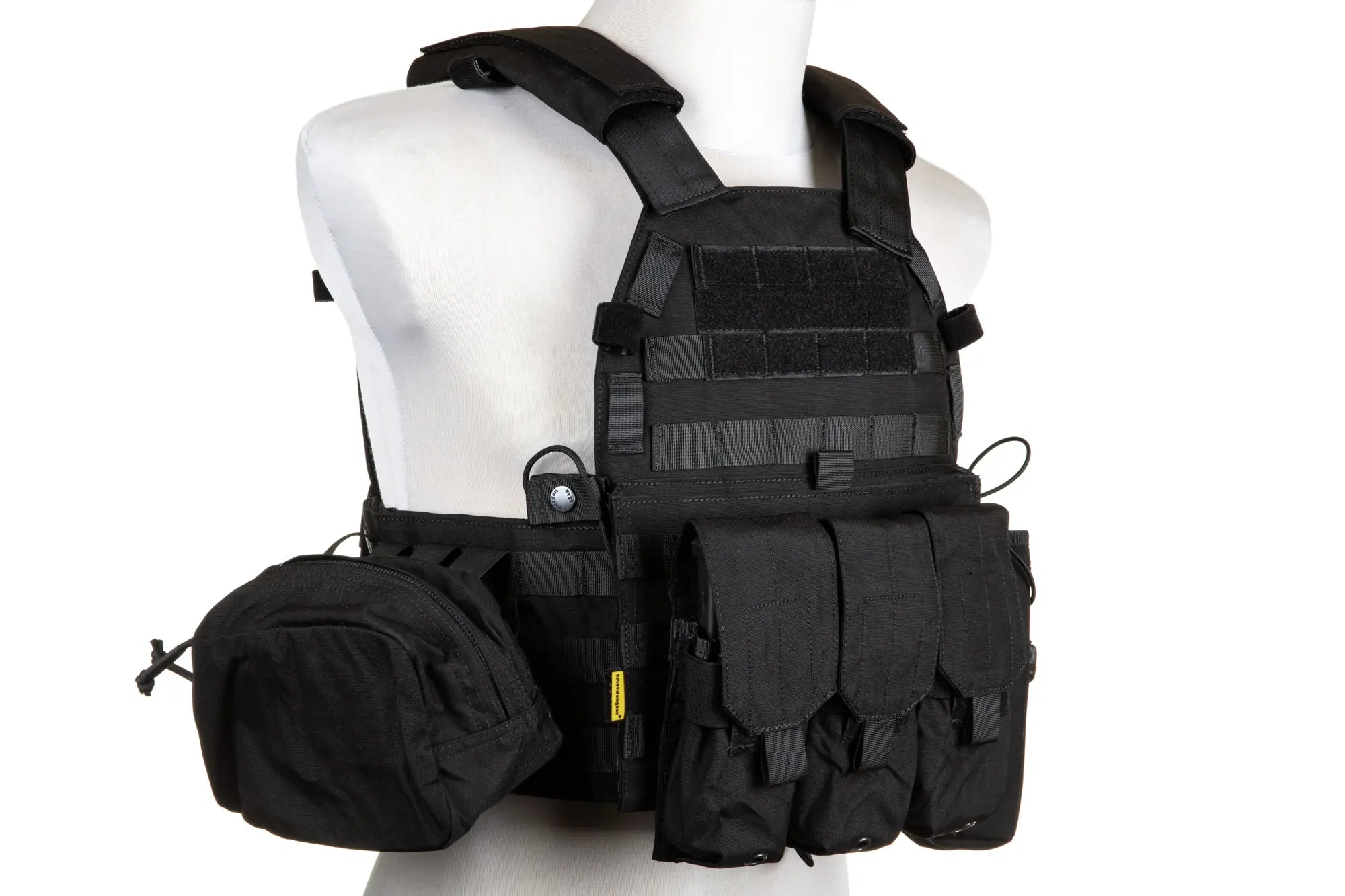 Emerson Gear 6094A Style Plate Carrier Vest with Cargo Kit Black-5