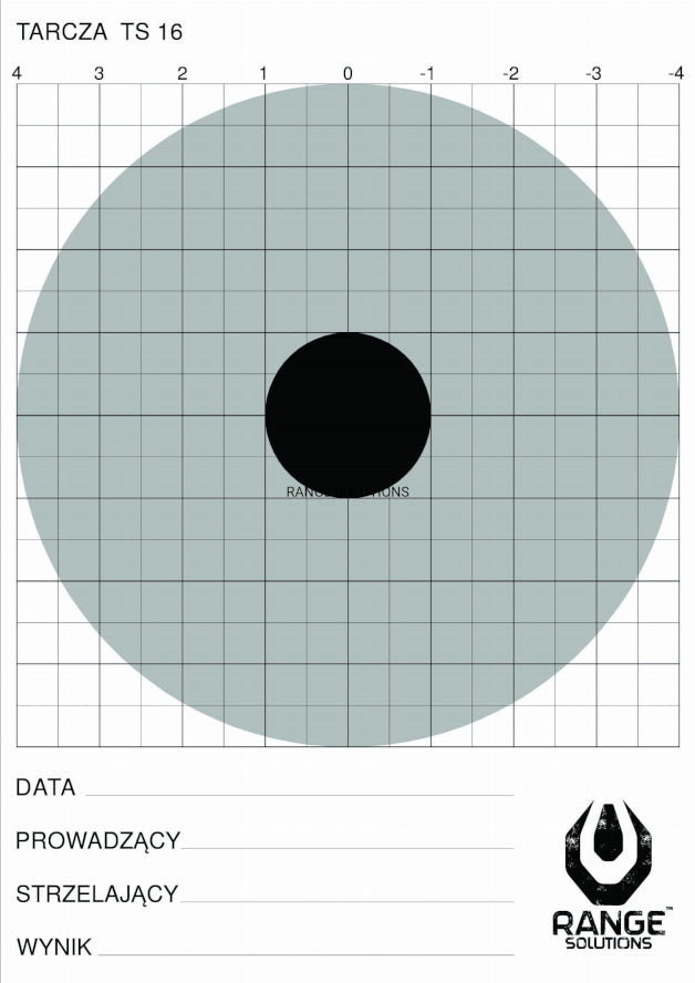 Range Solutions TS-16 shooting target - 100 pieces