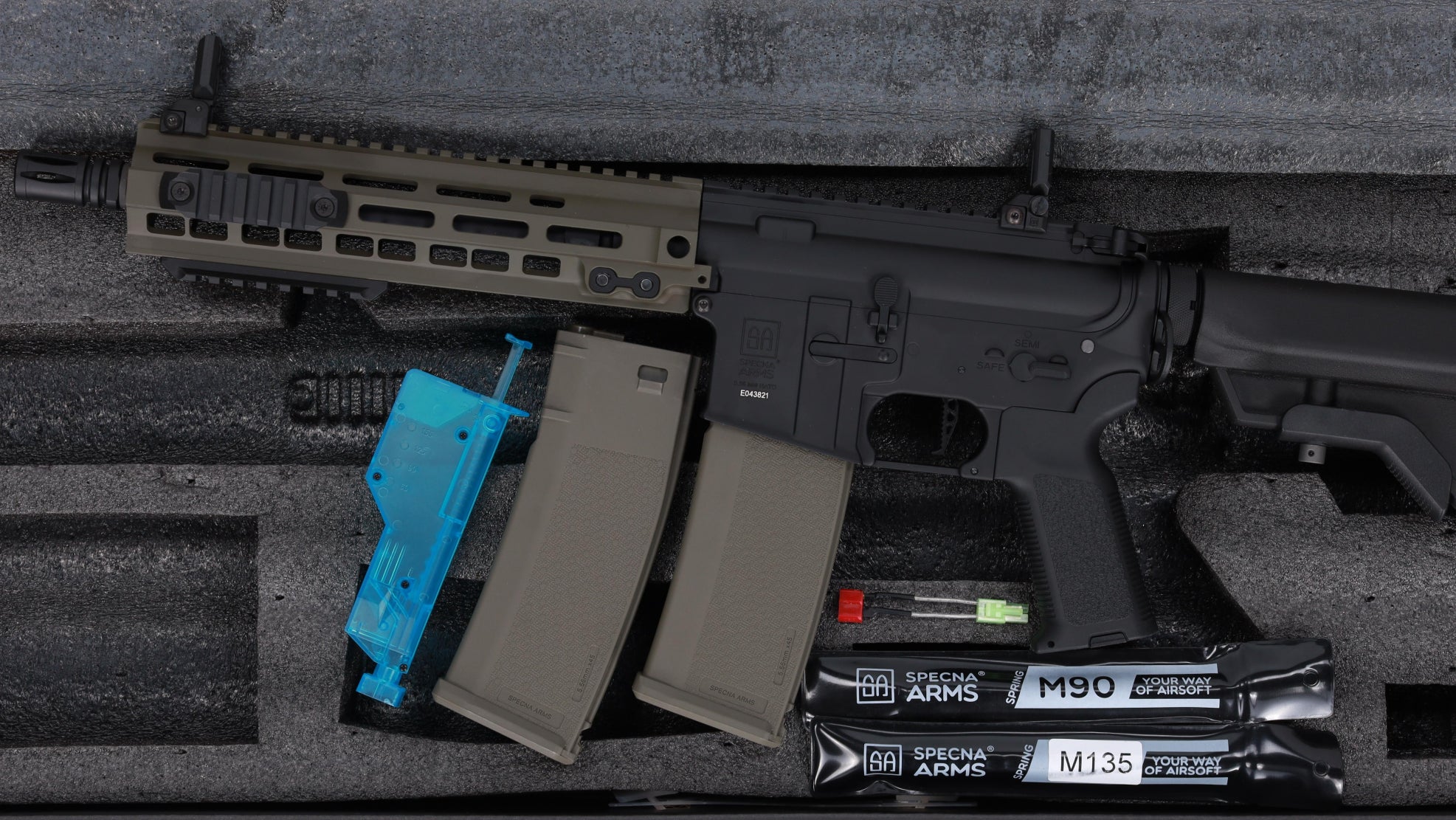SA-P29 PRIME BLDC 10.5" AEG airsoft rifle - Olive