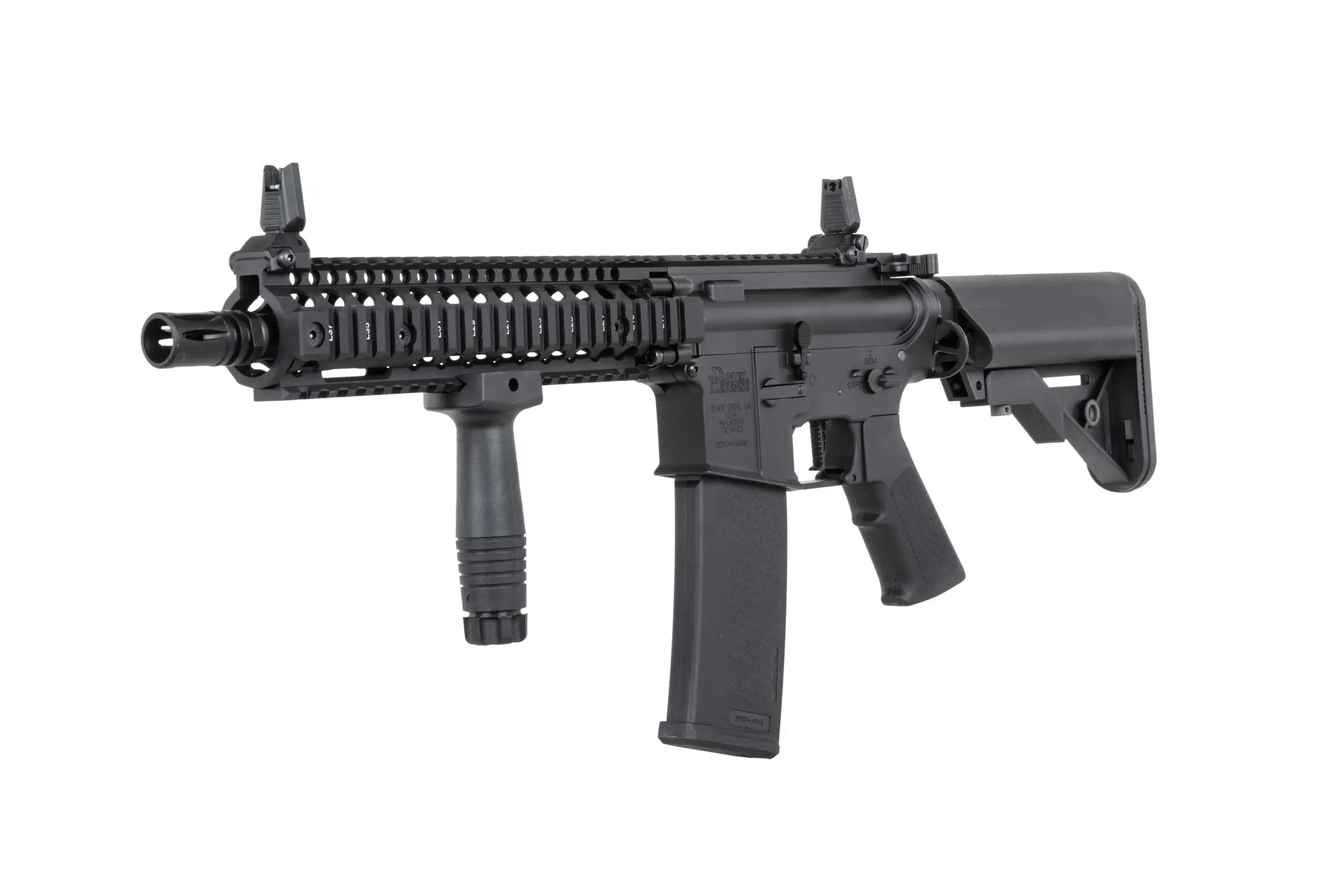 Specna Arms Daniel Defense® MK18 SA-P19 Prime™ Aster II ETU airsoft Carbine with Brushless Motor Black-15