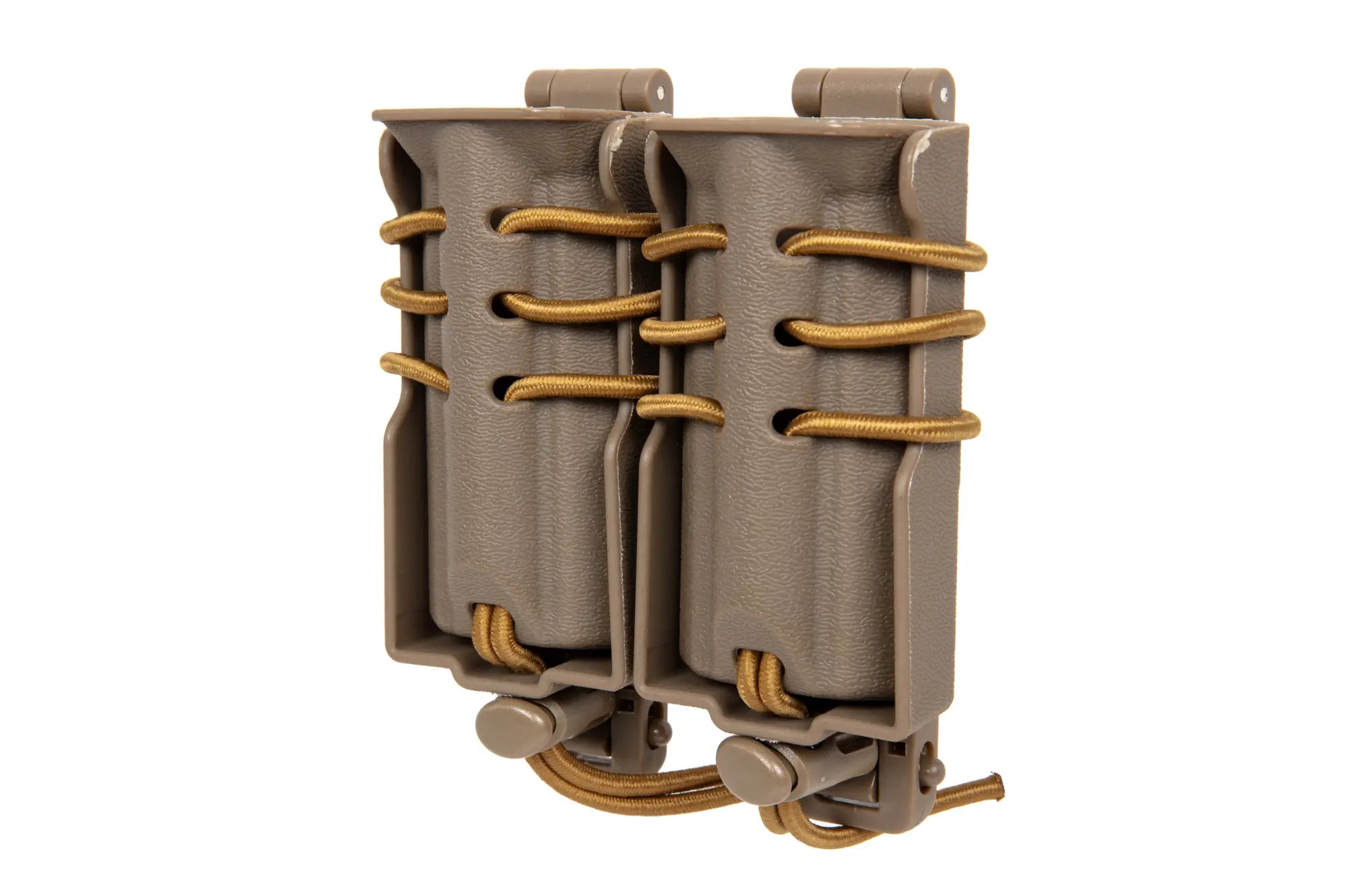 Carrier for 2 9mm magazines Wosport Urban Assault Quick Pull Tan-2