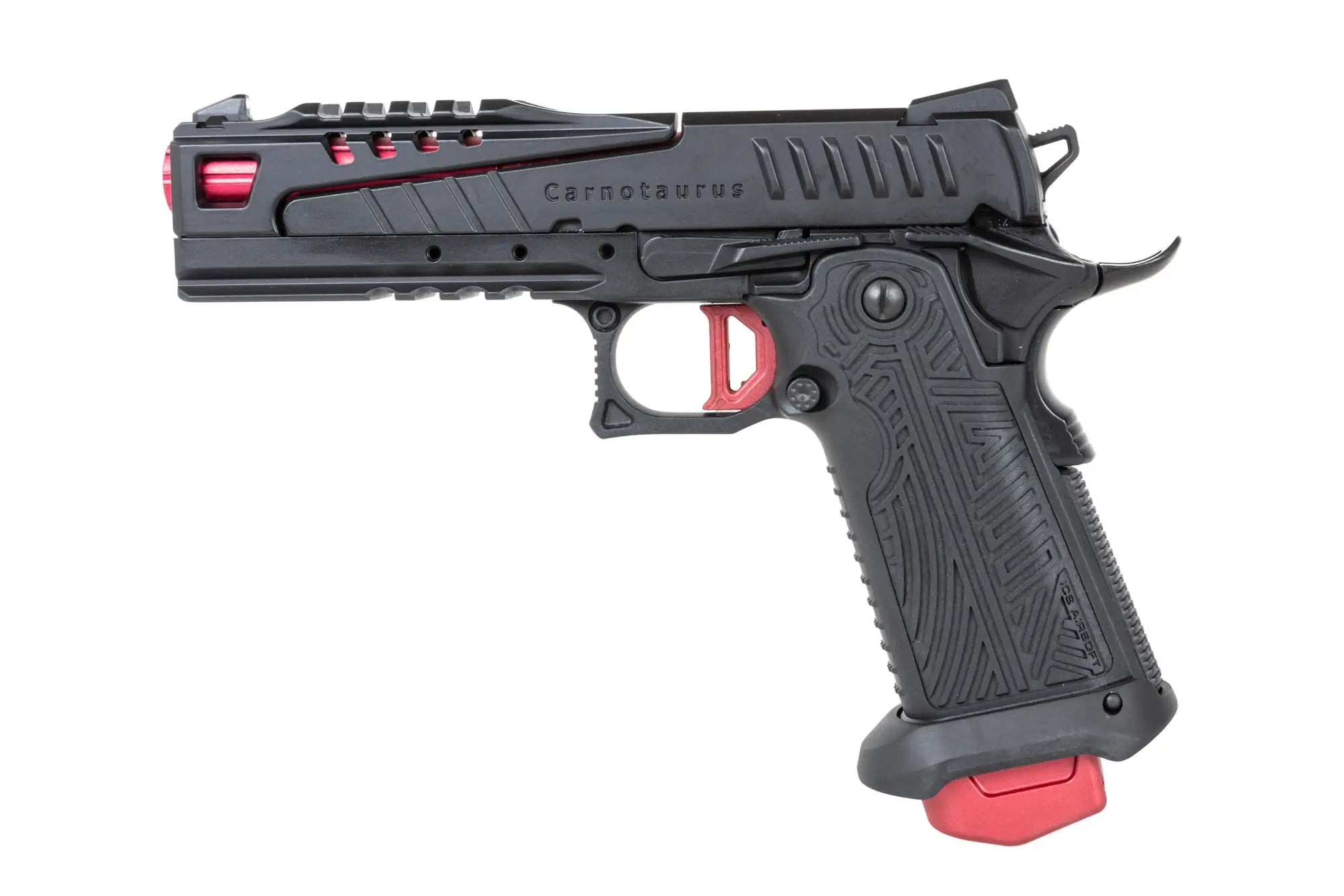 ICS Hi-Capa Carnotaurus Dual Power airsoft pistol (with CO2 magazine)-4