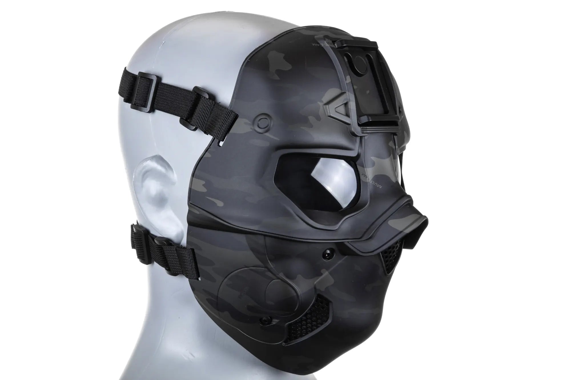 Wosport Tactical Mask Multicam Black-3