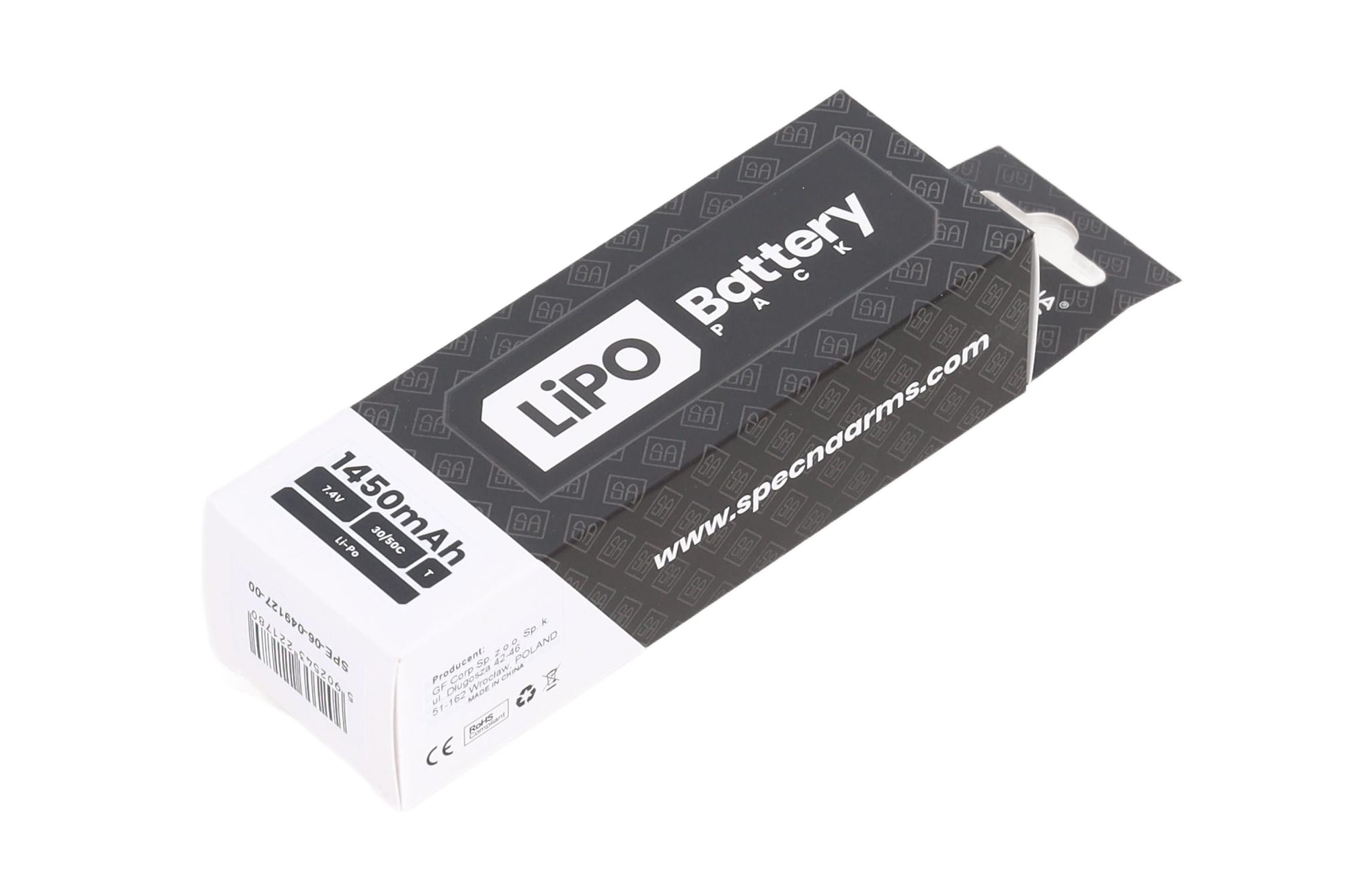 Specna Arms 7.4V 1450mAh 30/50C LiPo battery 2-module Tamiya mini-1