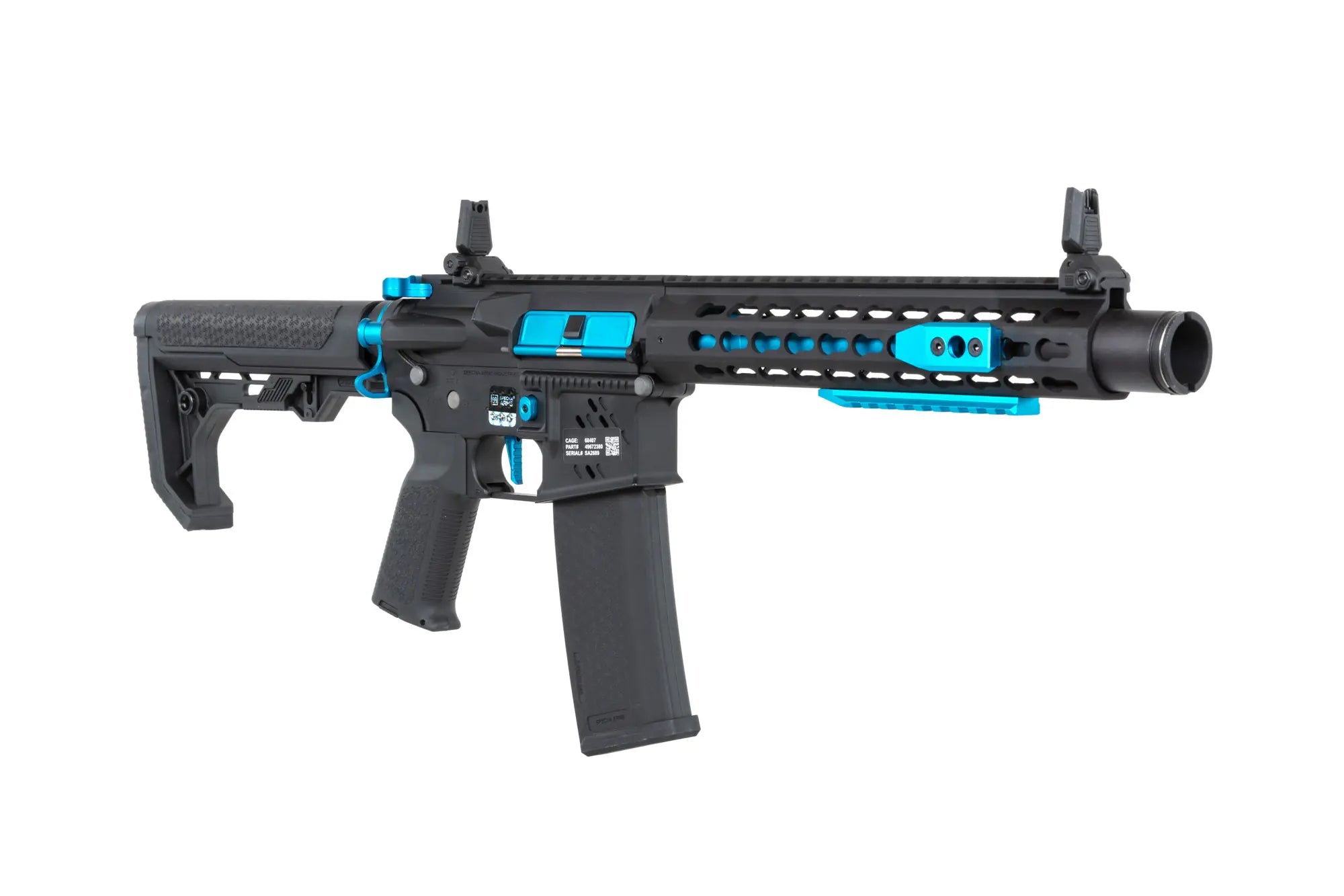 Specna Arms SA-E40-L EDGE™ Light Ops Stock HAL ETU™ Blue airsoft Carbine-13