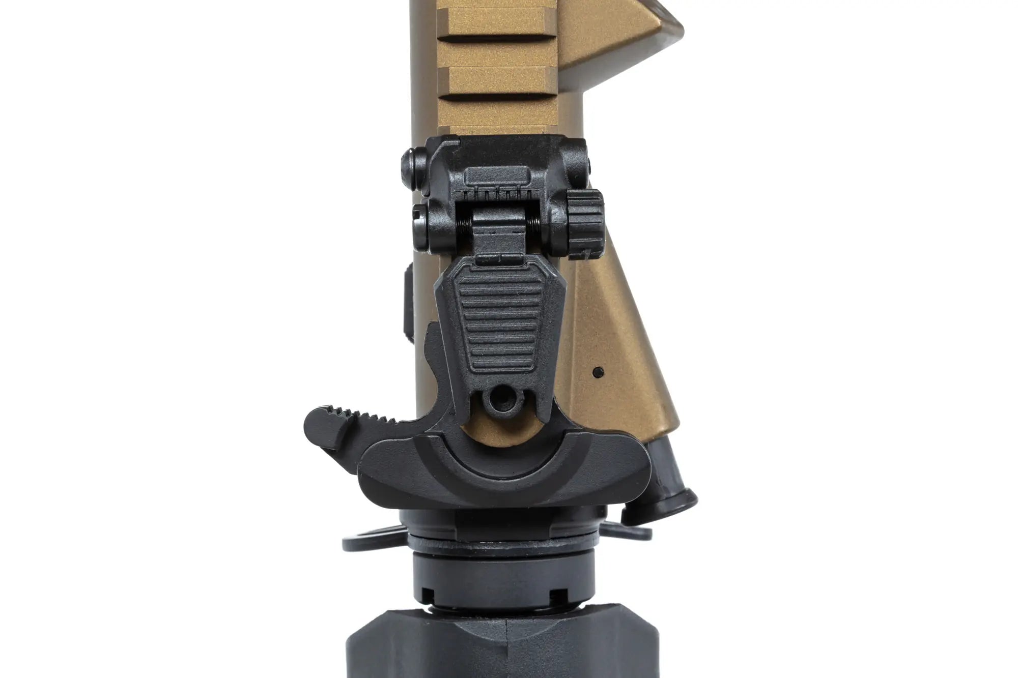 RRA SA-E25 HAL ETU Chaos Bronze Airsoft Replica with orange flash hider