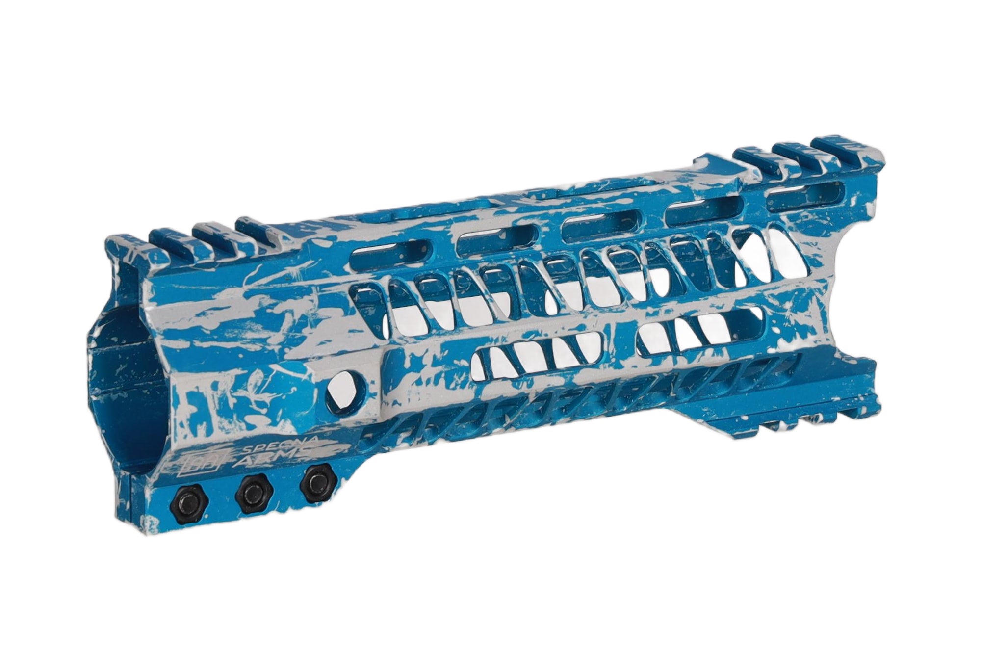 Specna Arms x Mancraft CNC Speedsoft Splash Anodised kit for M4/M16 replicas Blue-8