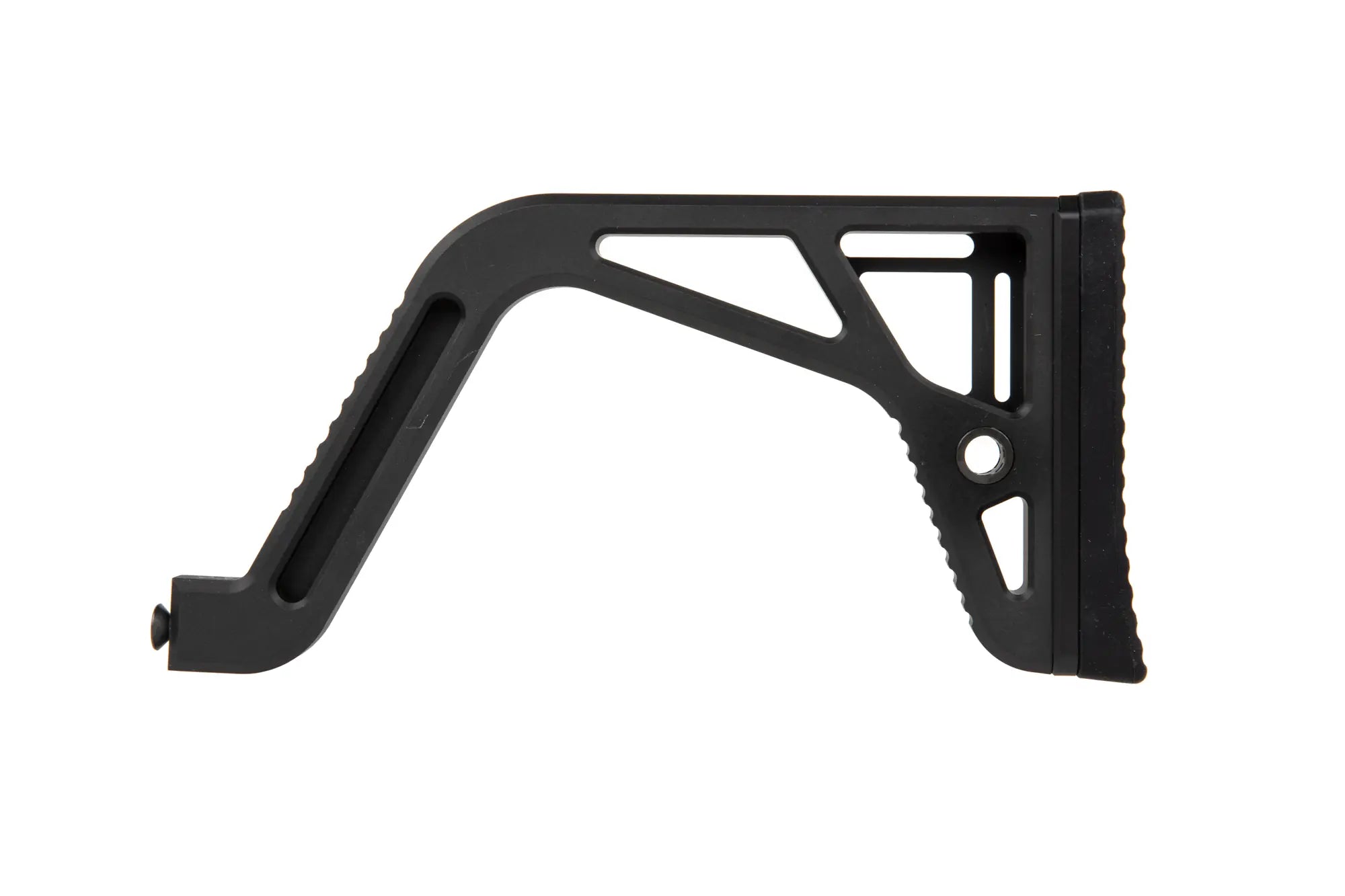 Skeletal Stock Contoured for Face Shield with 1913 Mount - Black-4