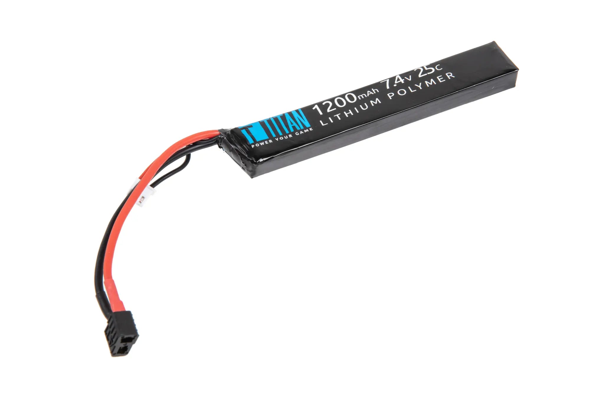 Titan 1200mAh 7.4V 25C Li-Po battery Deans Stick