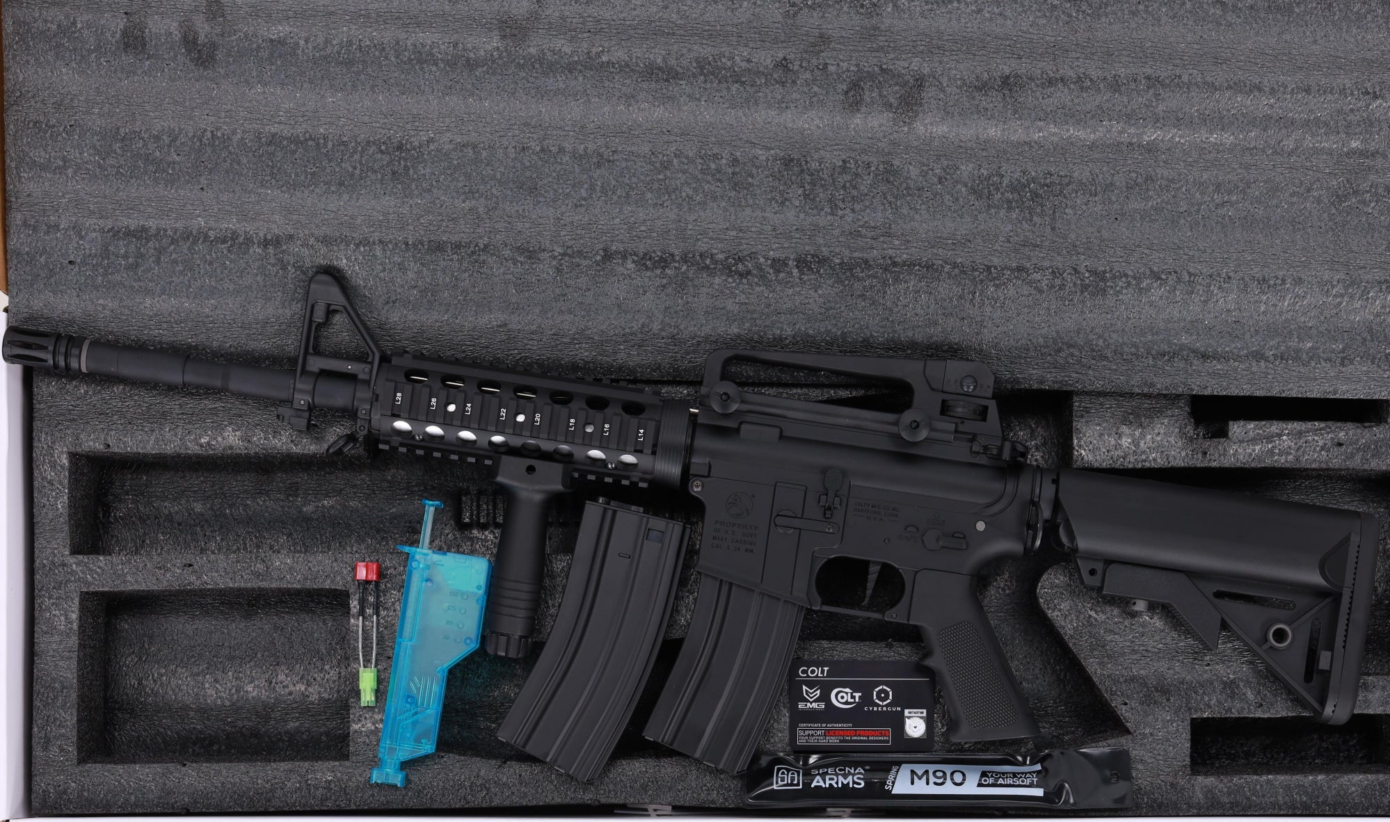 Specna Arms Colt x Cybergun M4A1 SA-E03 EDGE Gen.2 AEG Assault Rifle 14.5" – Black-14