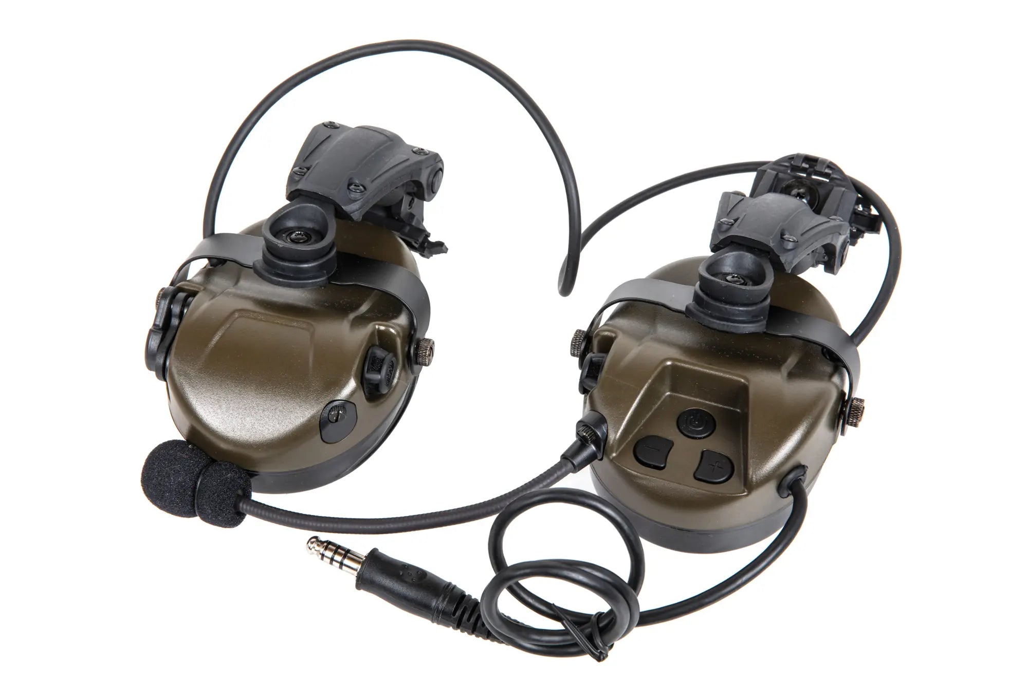 Tac-Sky WYH303 headset with ARC mounting Foliage Green-2