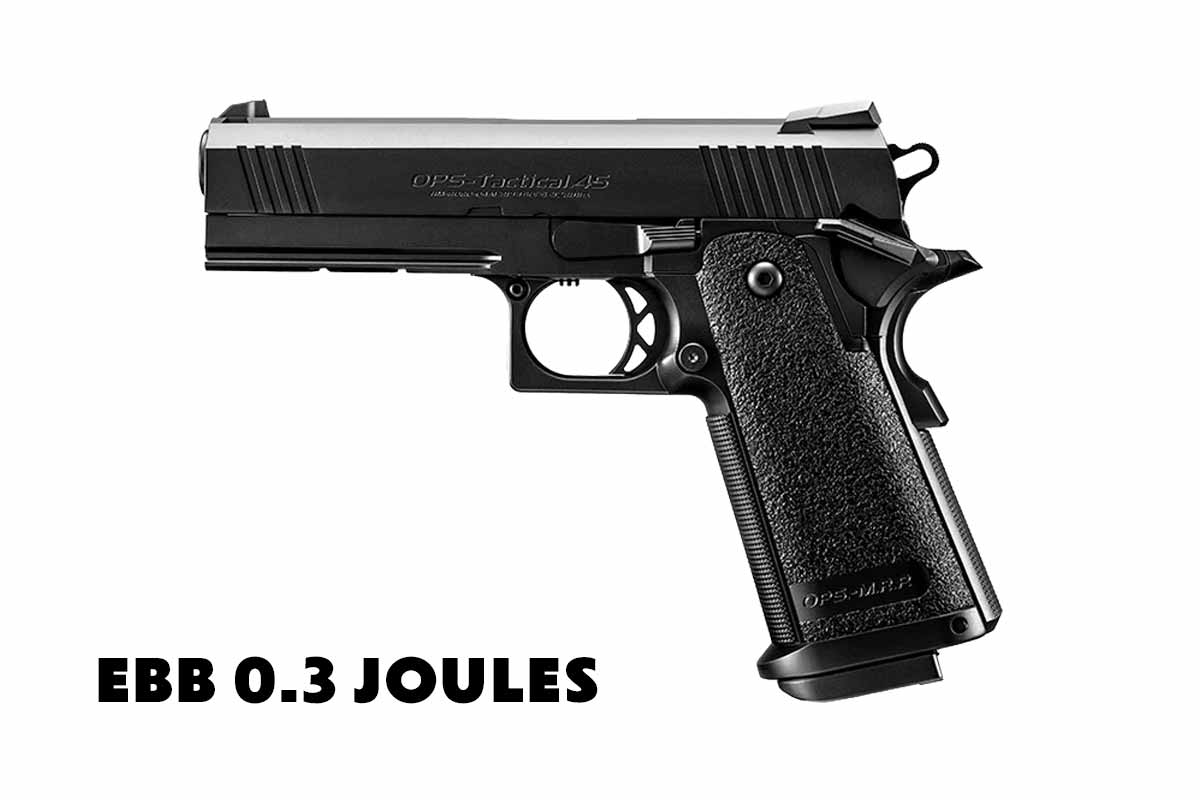 Hi-Capa 4.3 Blowback (EBB) Battery Pistol