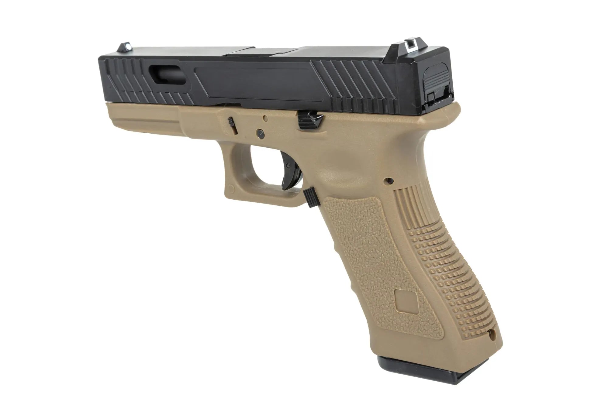 E&amp;C EC-1104 Half-Tan airsoft pistol-8