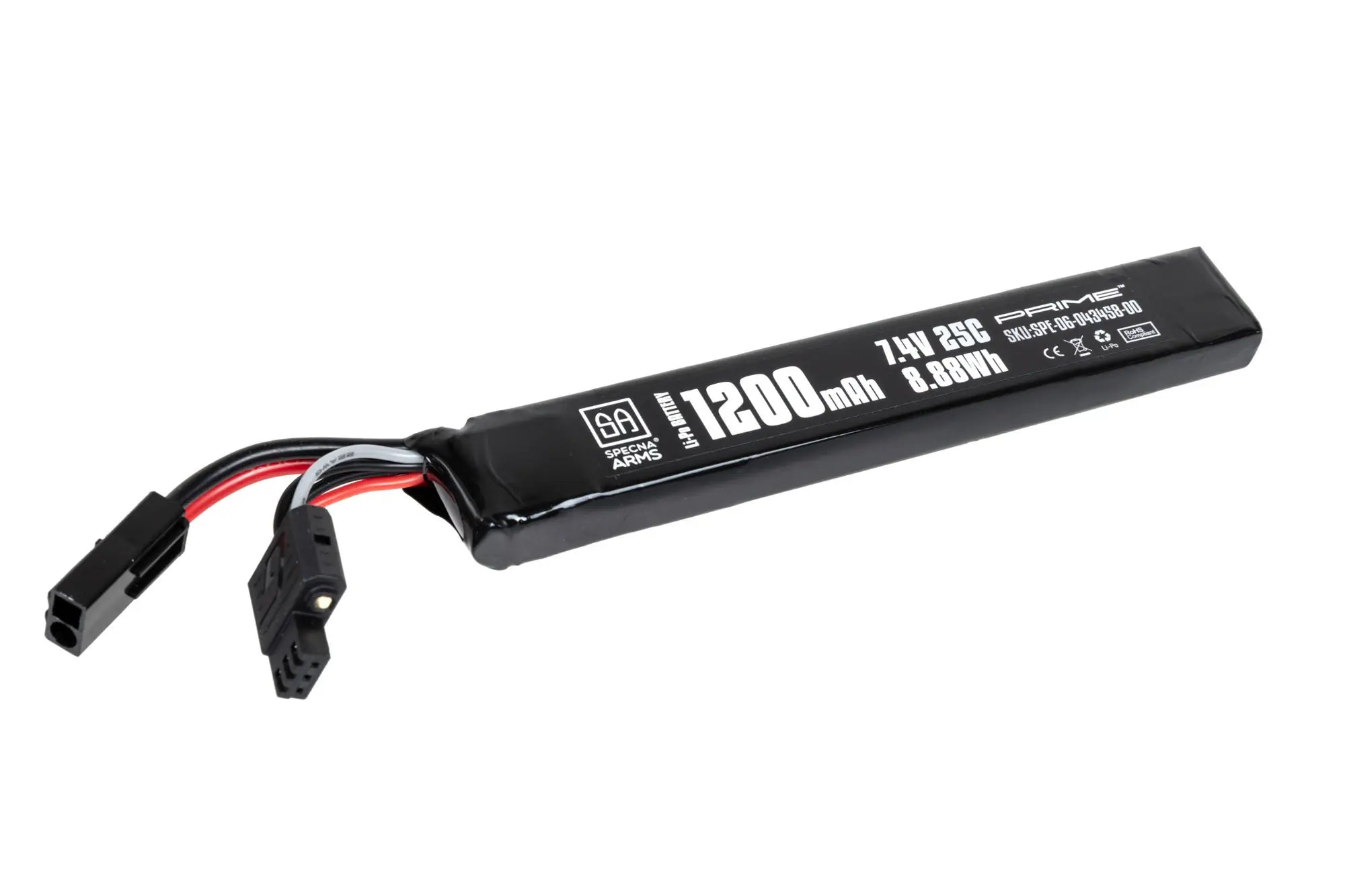 Akumulator Li-Po Specna Arms x Gens Ace 1200 mAh 25C 7.4V Tamiya mini G-Tech-1