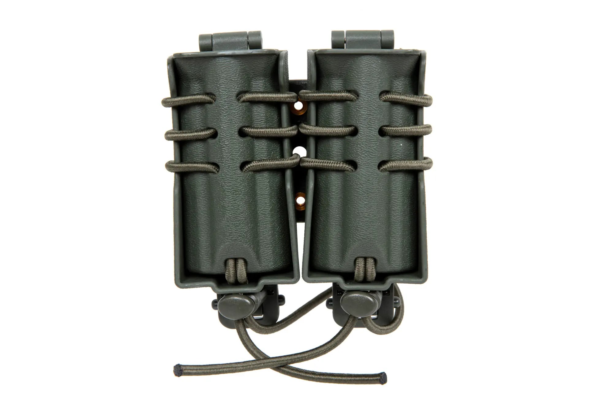 Carrier for 2 9mm magazines Wosport Urban Assault Quick Pull Olive-2