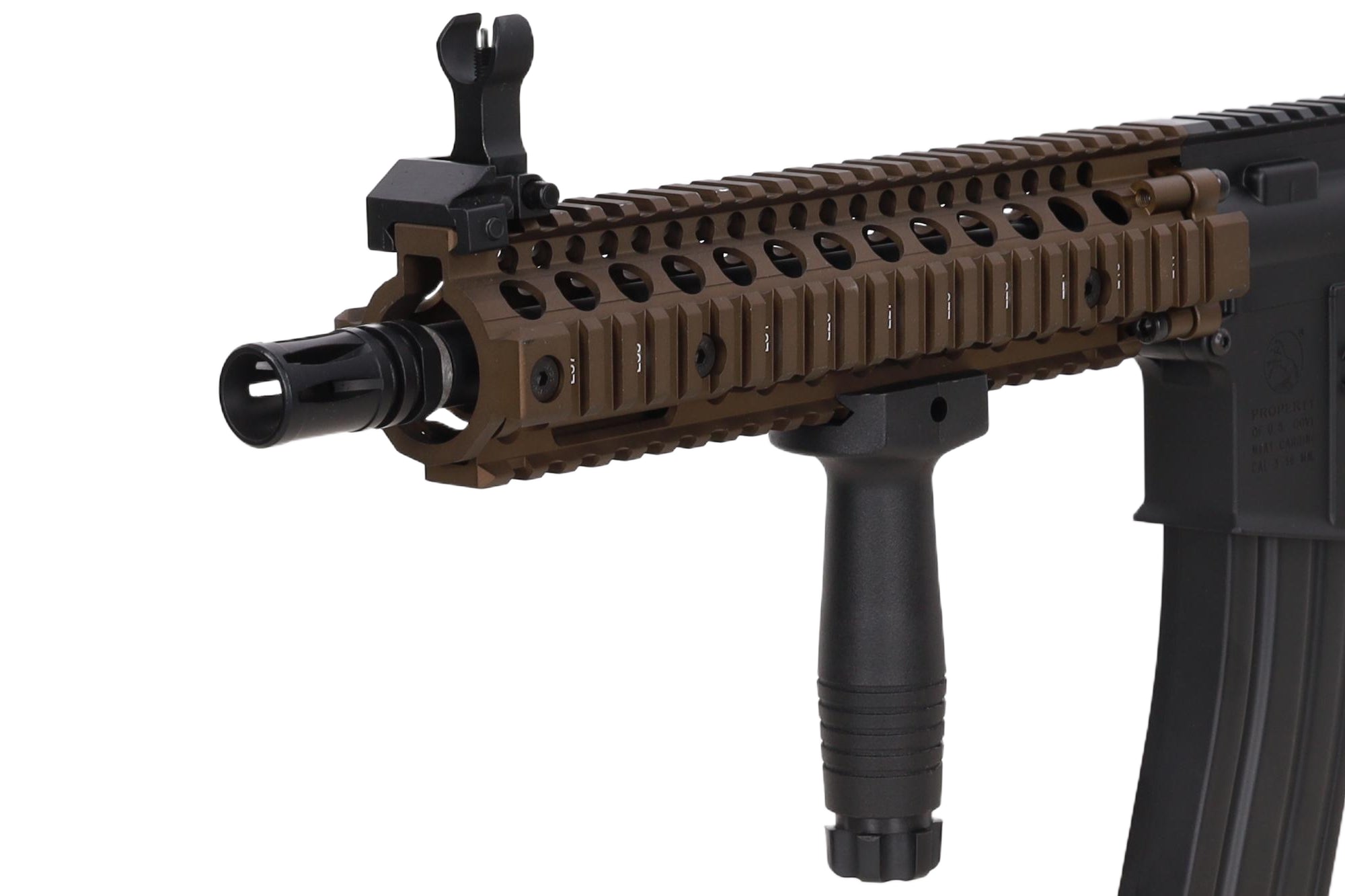 Colt x Daniel Defense MK18 SA-P19 PRIME BLDC 10.5" AEG Assault Rifle – Chaos Bronze-15