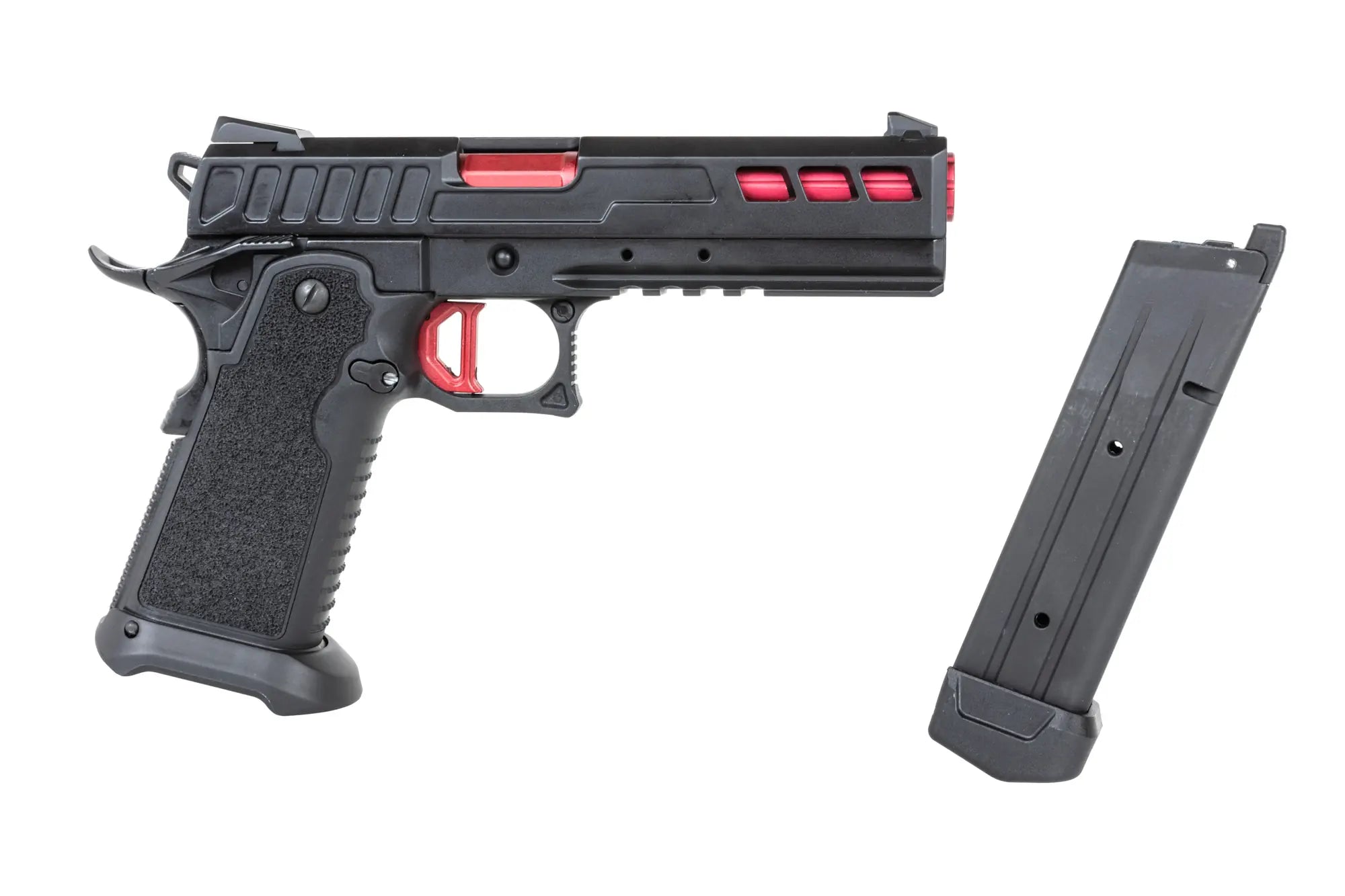 airsoft ICS Hi-Capa ACME Dual Power pistol (with CO2 magazine)-6