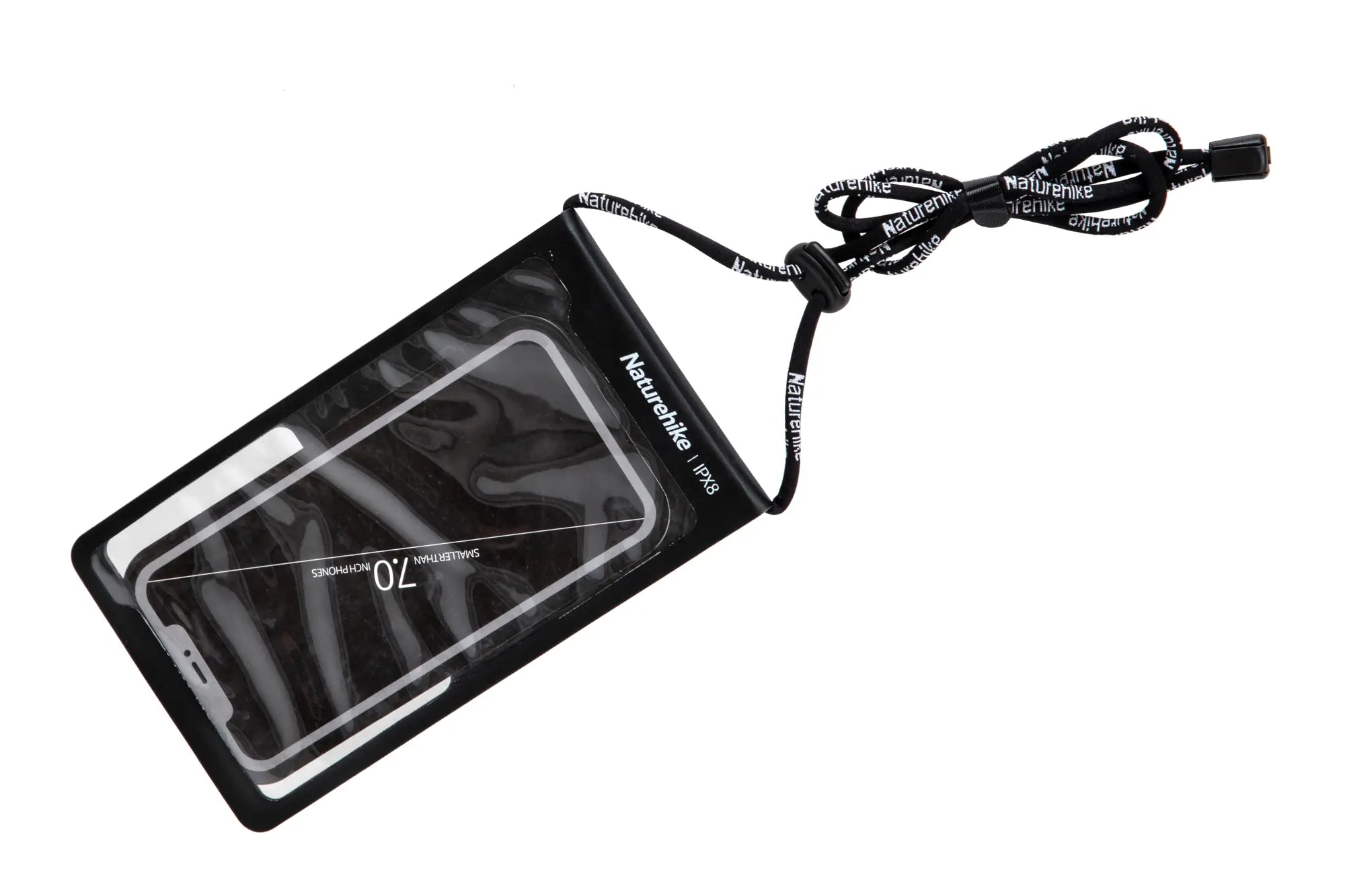 Naturehike 6.9" waterproof phone case NH20SM003 Black-1