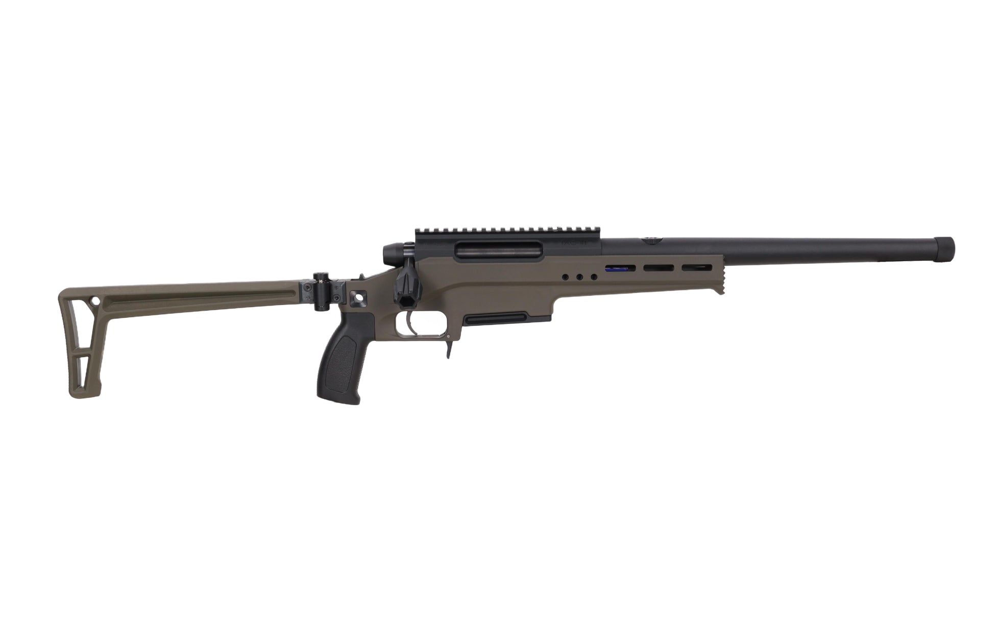 Silverback TAC-41LL-S Bolt-Action Sniper Rifle Folding Stock - Olive-13