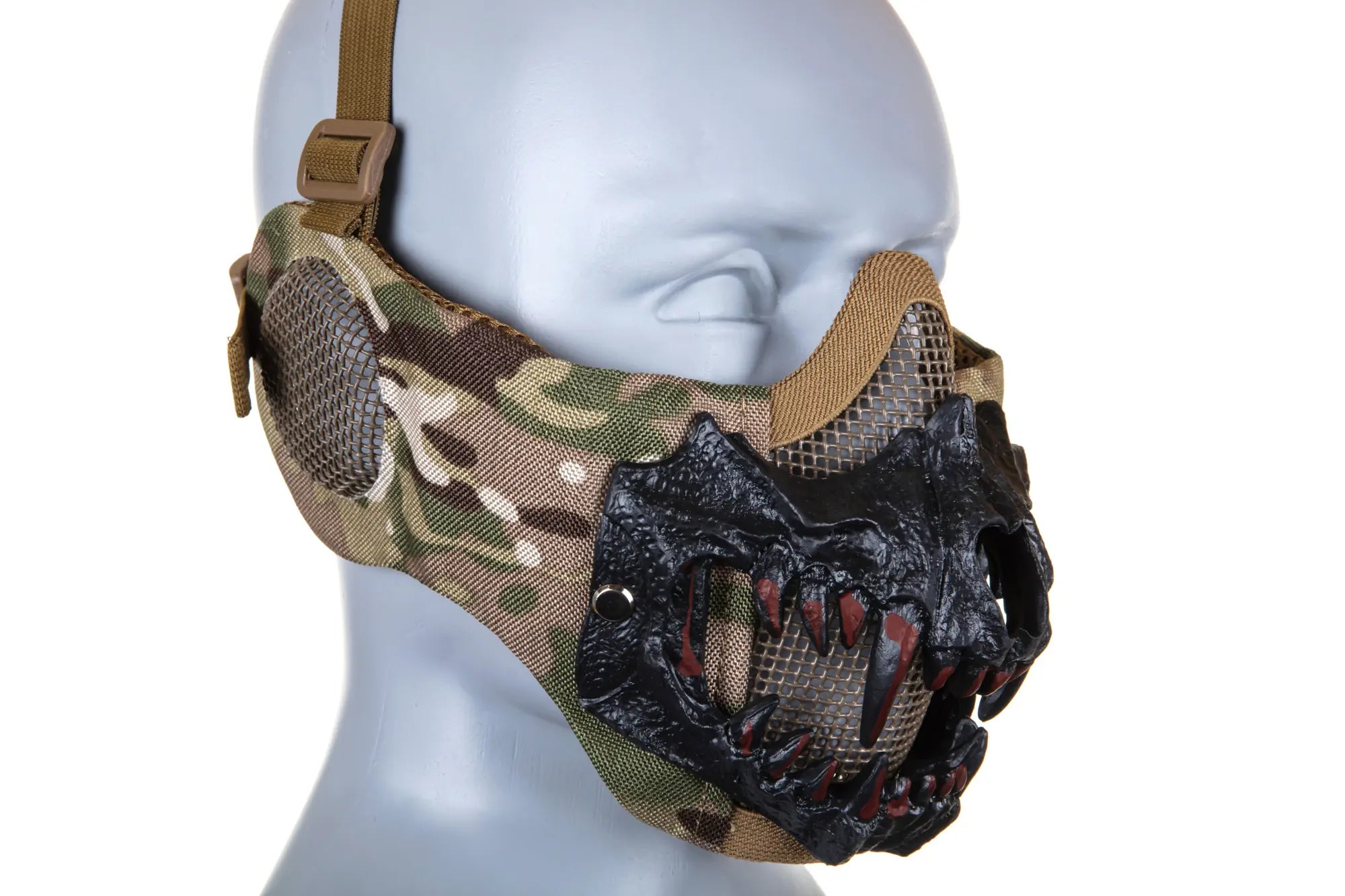 Stalker EVO PLUS Fangs Ear Protection Multicam mask-3