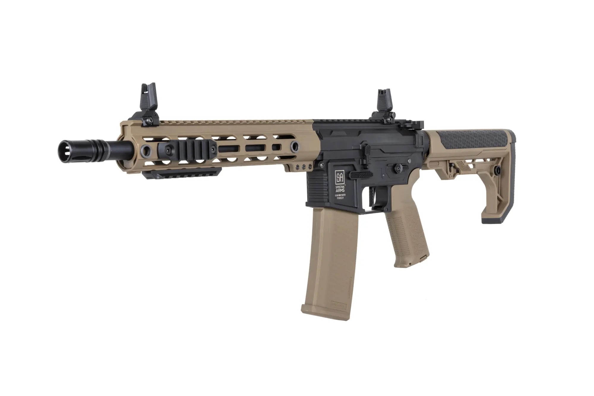 Specna Arms SA-F05-RL FLEX™ BLDC™ Light Ops Stock/ HAL ETU™ Gen. 2 Half-Tan airsoft Carbine-16