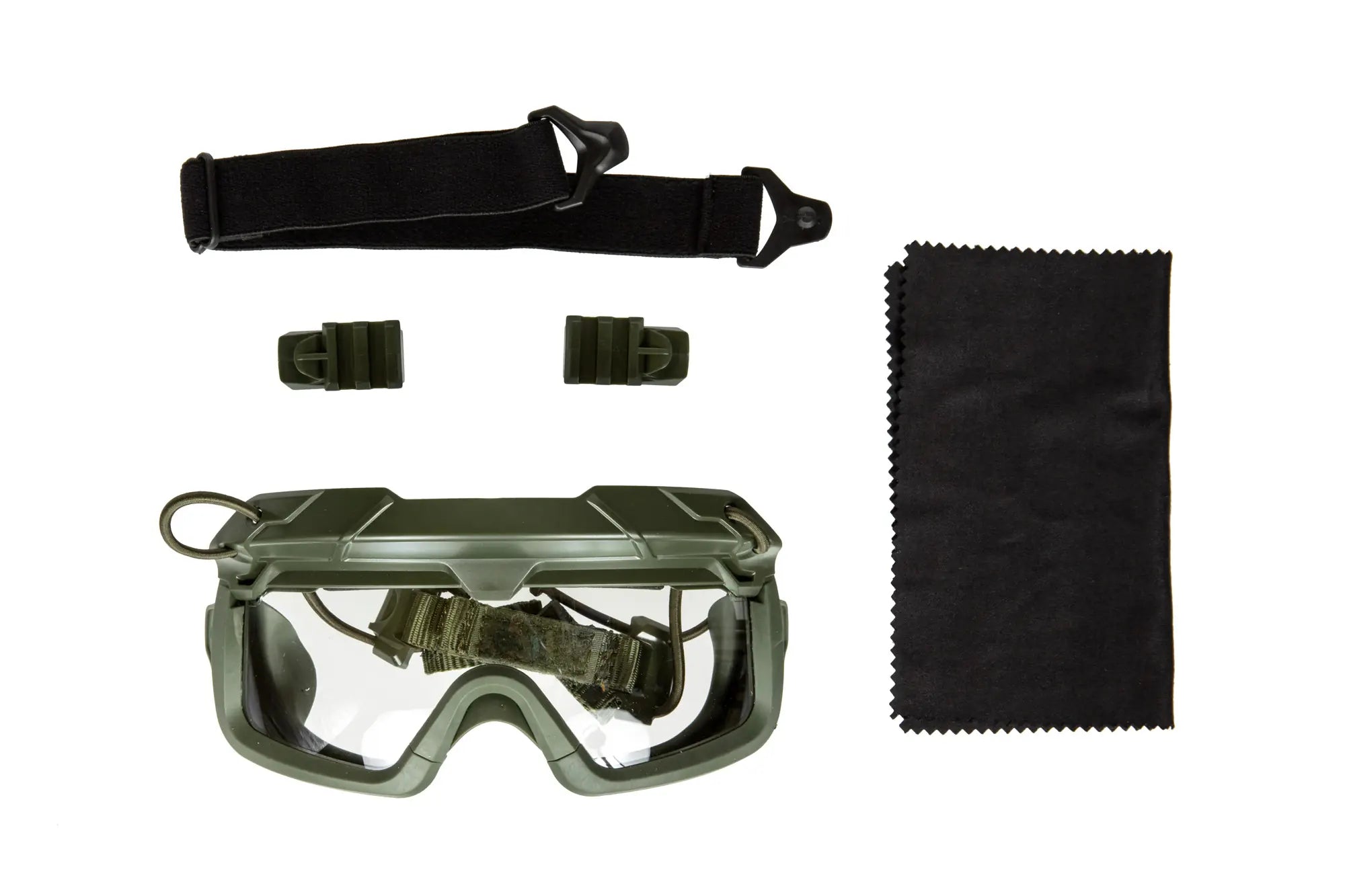 Tactical goggles 2 in 1 - Olive-2