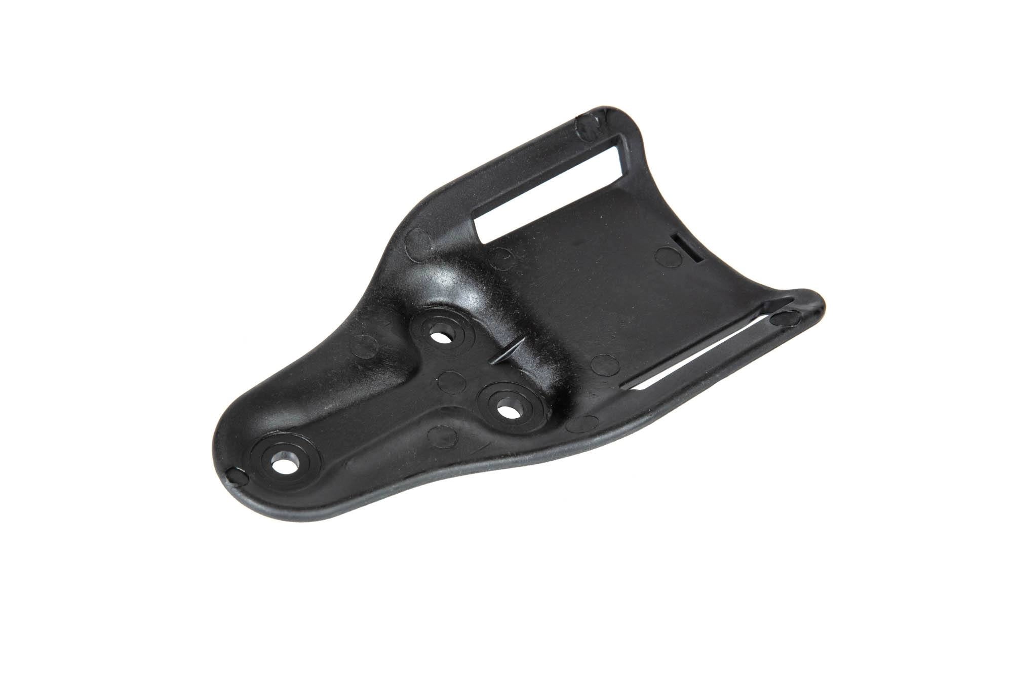 Drop leg platform for holsters (short) - Black-2