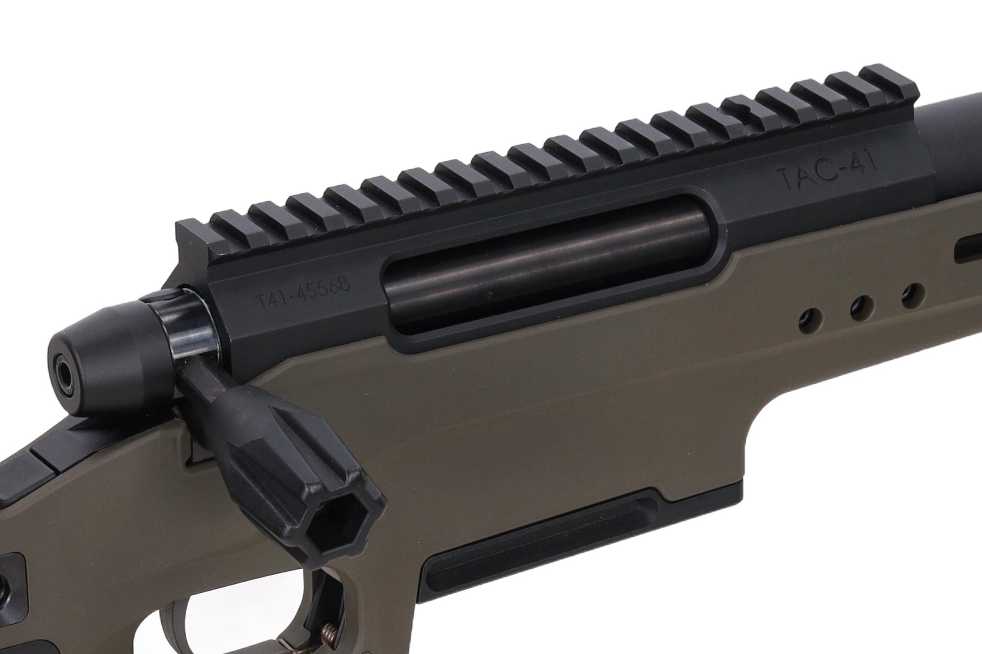 Silverback TAC-41LL-S Bolt-Action Sniper Rifle Folding Stock - Olive-14
