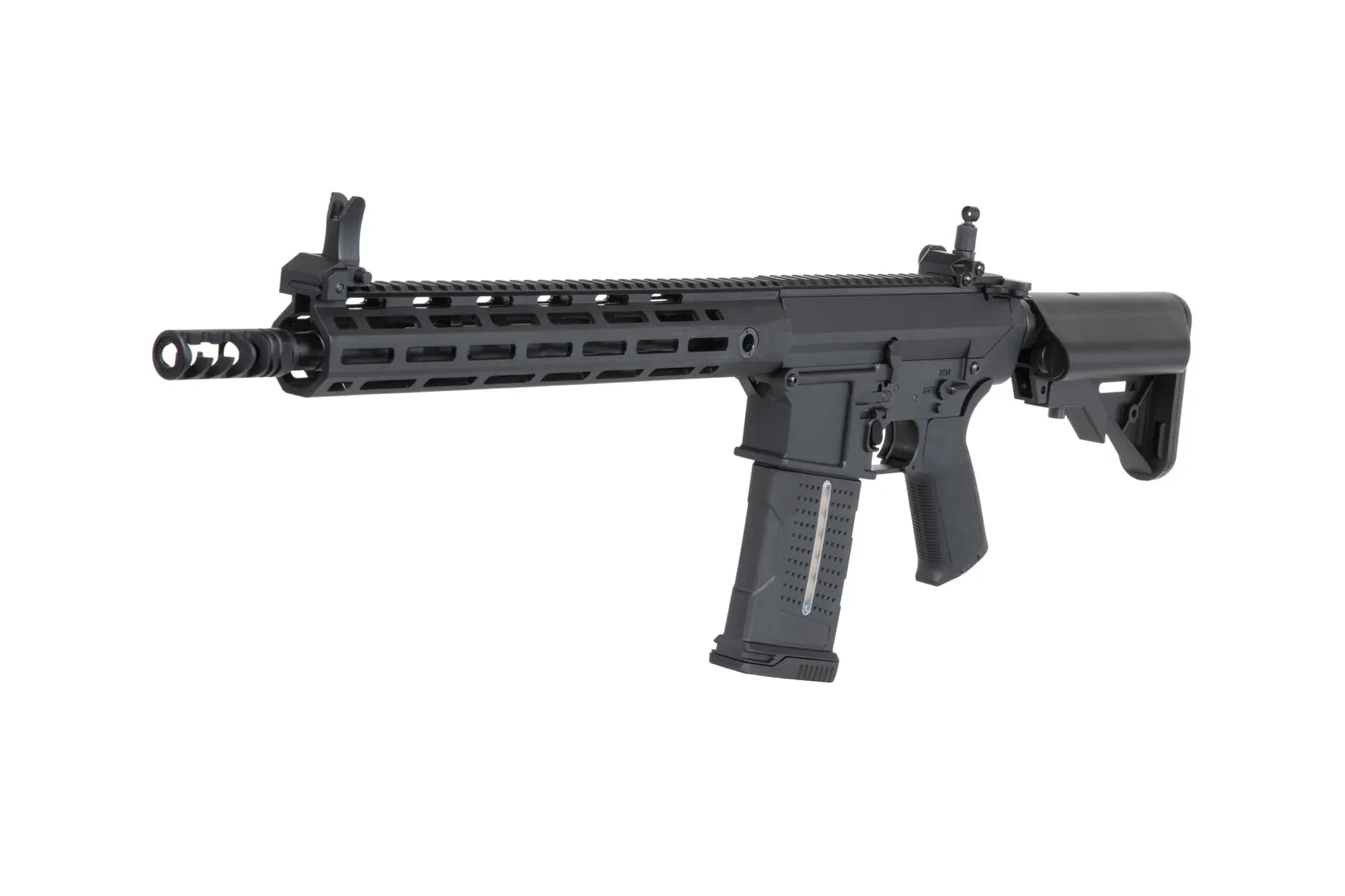 A&K SR25(P)E2 MLOK-3 Polymer Version Airsoft Sniper Rifle-9