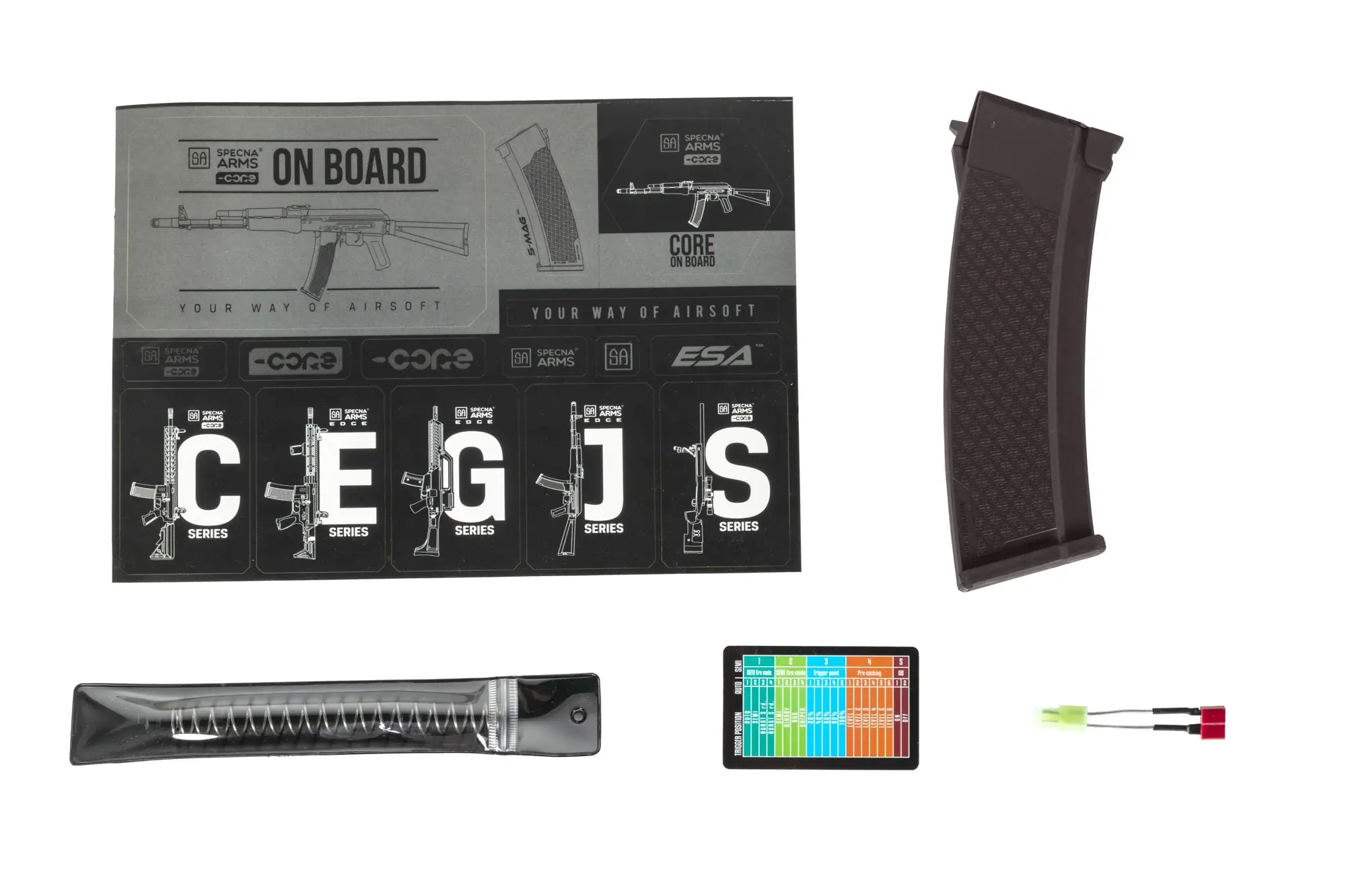 AK74S airsoft rifle SA-J74 CORE HAL ETU Gen.2