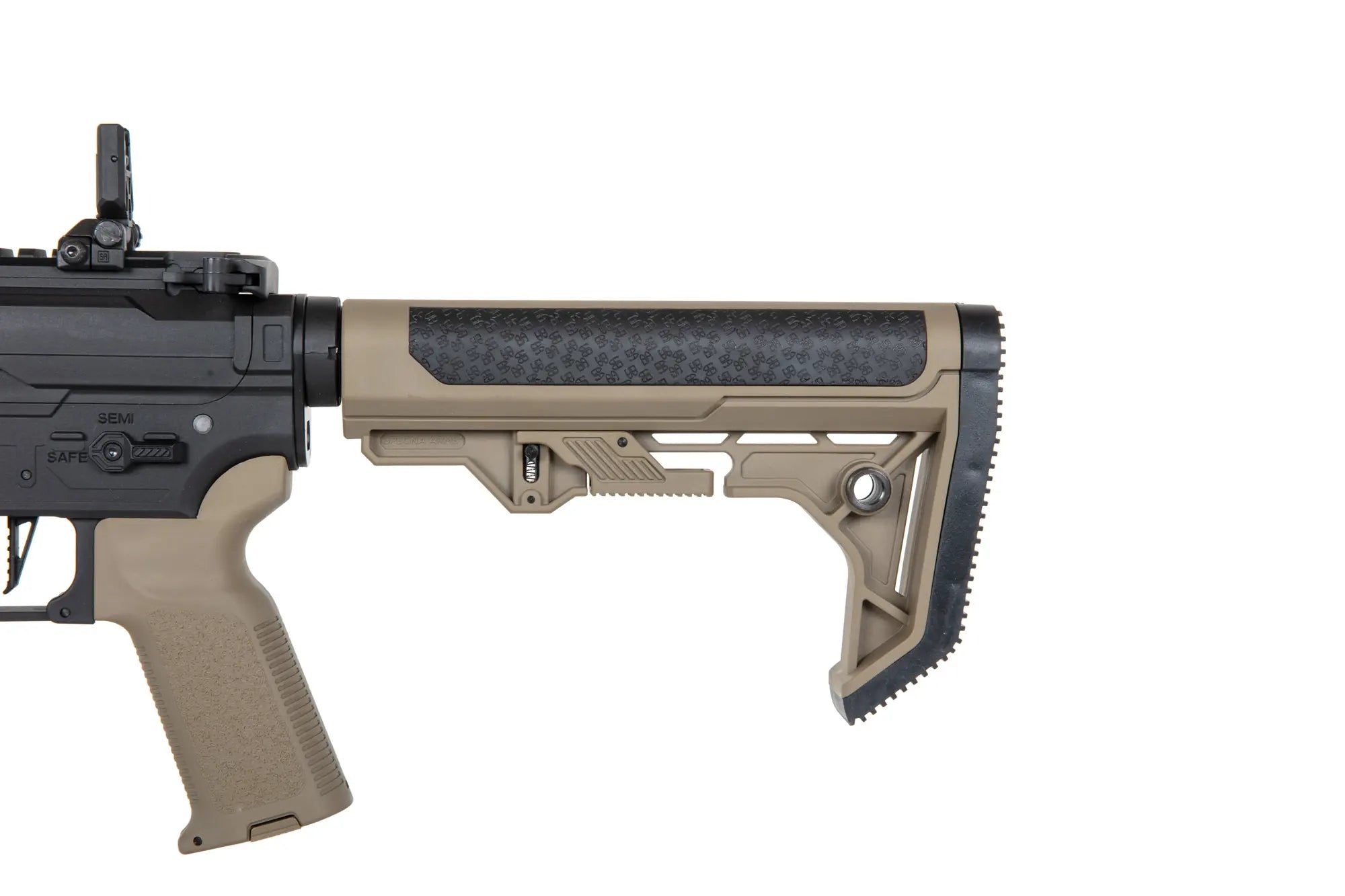 Specna Arms SA-F04-RL FLEX™ Light Ops Stock/ New Receiver HAL ETU™ Half-Tan airsoft Carbine-10