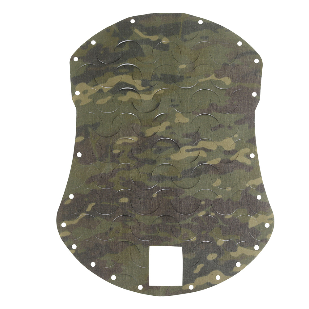 Wosport Laser Cut Cover Multicam Tropic universal helmet cover-4