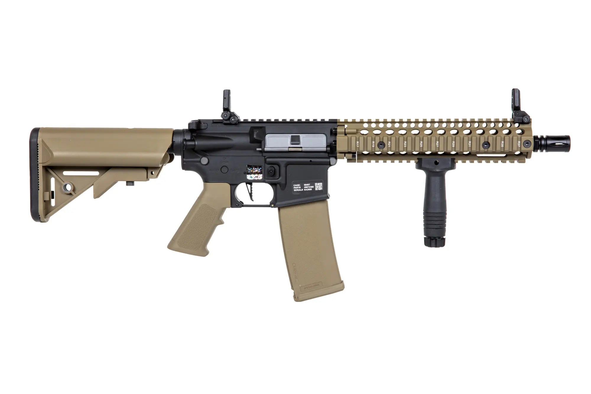 Specna Arms SA-C19 CORE™ Daniel Defense® ETU 1.14 J Half-Tan airsoft rifle-11