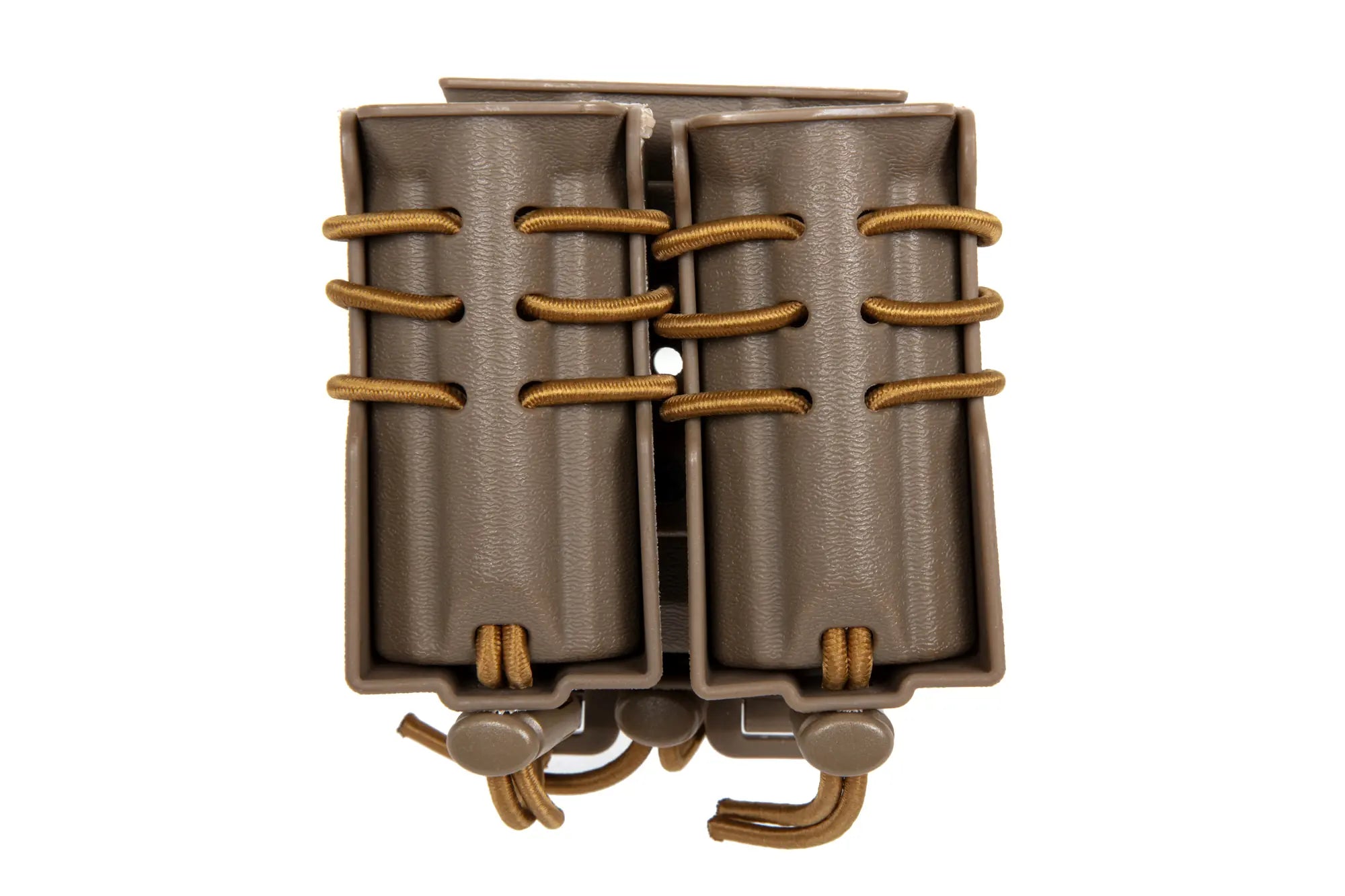 Carrier for 2 9mm magazines and an M4/M16 magazine Wosport Urban Assault Quick Pull Tan-2