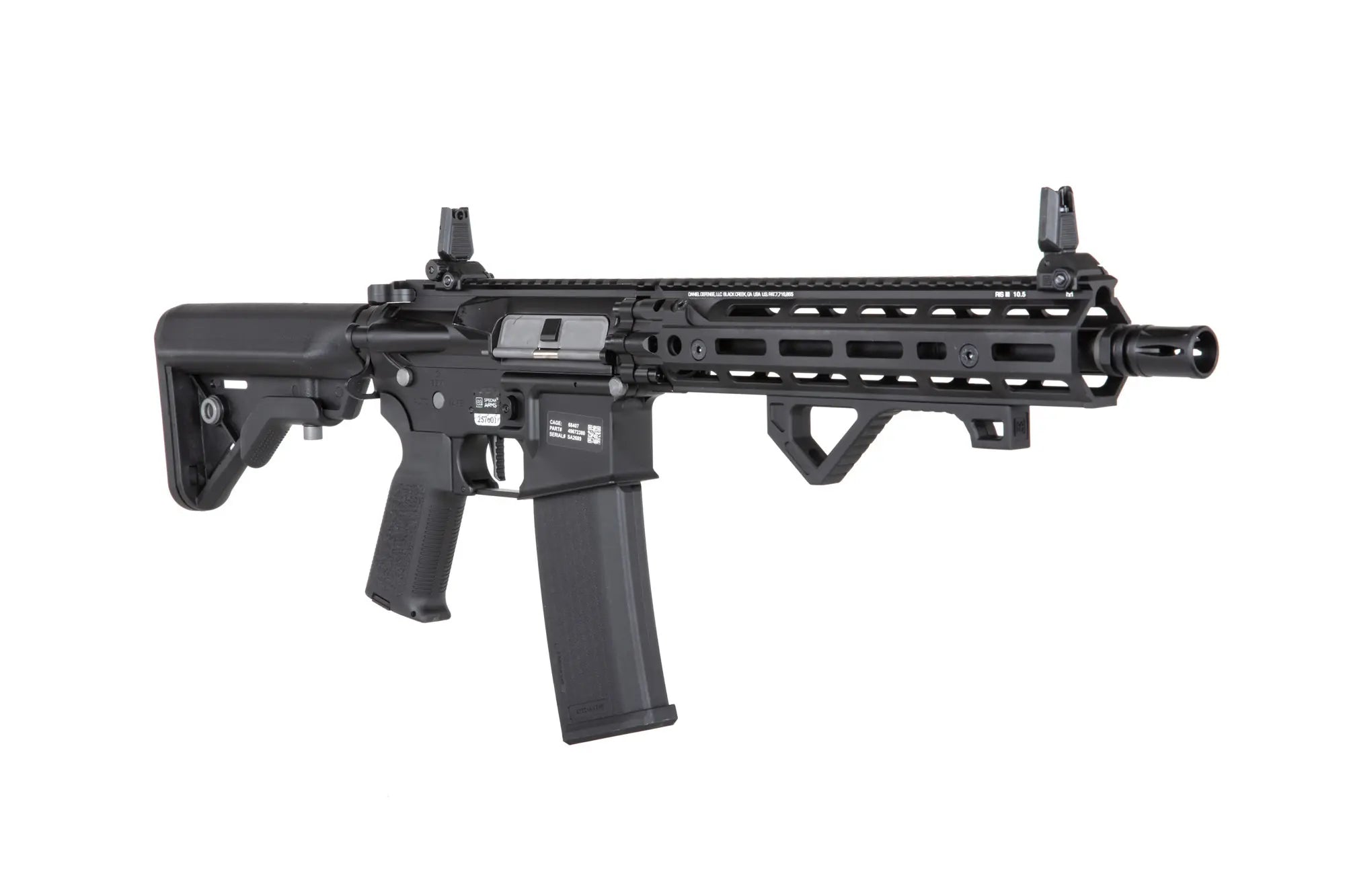 Daniel Defense® SA RISIII 10.5'' EDGE™ HAL ETU™ airsoft rifle Black-12