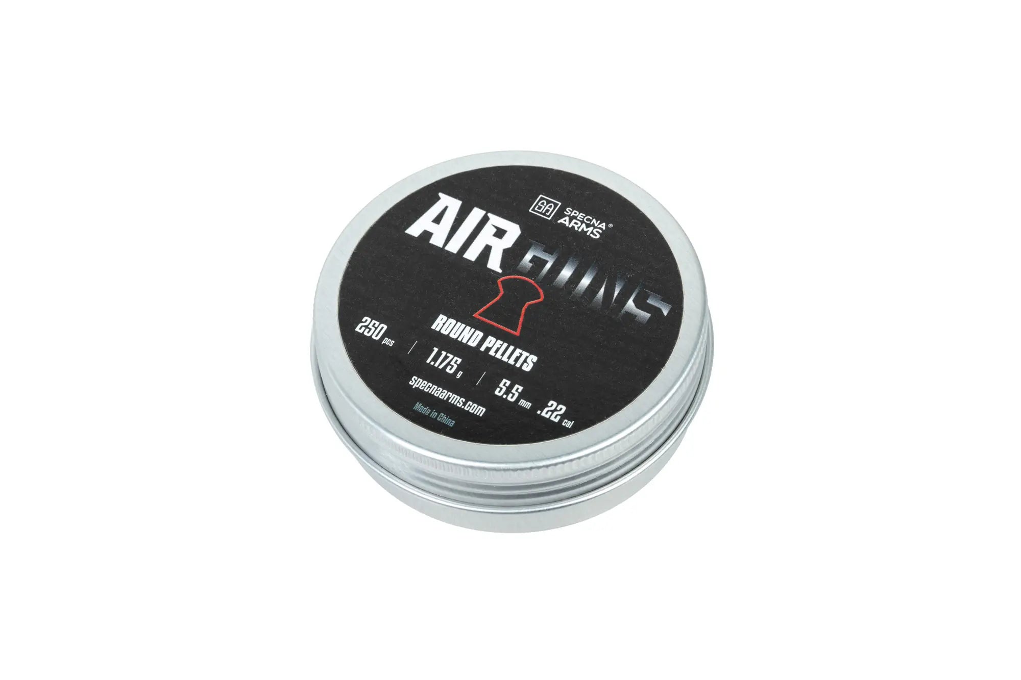 Specna Arms 5.5mm 1.175g Round Shot BBs - 250 Rounds-1
