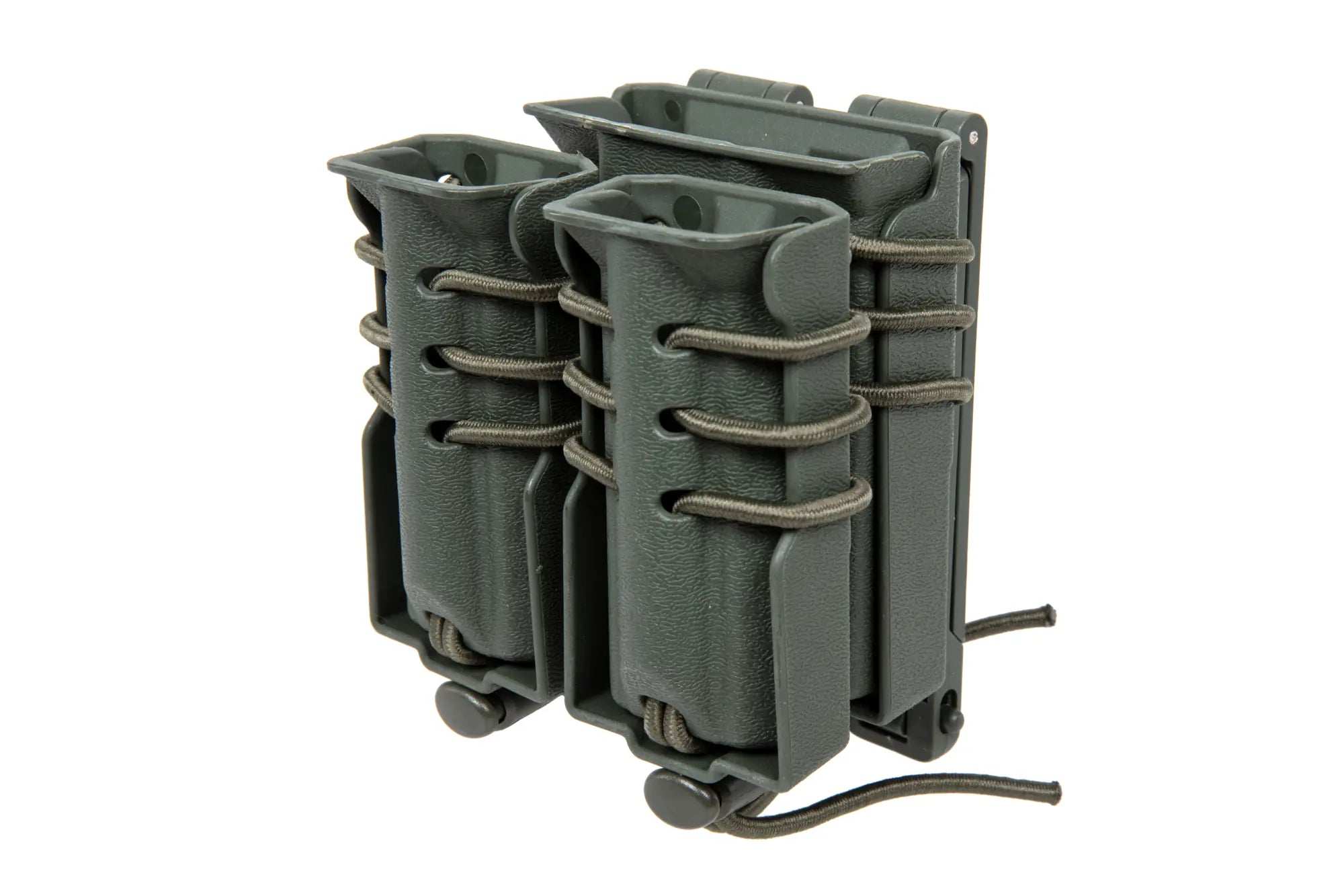Carrier for 2 9mm magazines and an M4/M16 magazine Wosport Urban Assault Quick Pull Olive-2